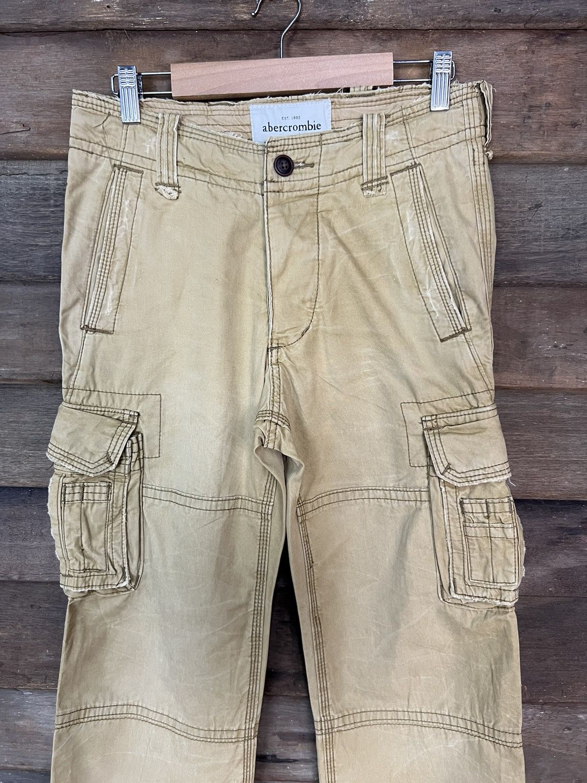 Abercrombie & Fitch Cargo Pants Abercrombie Multipocket Japanese Branded Pants Size US 28 / EU 44 - 4 Thumbnail