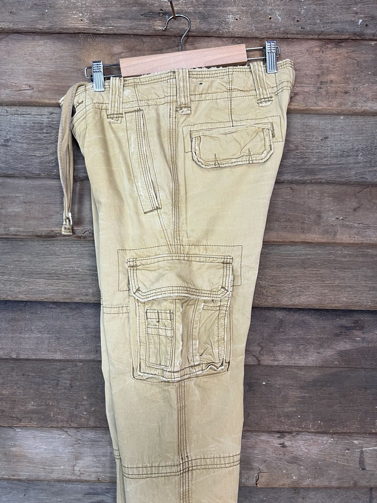 Abercrombie & Fitch Cargo Pants Abercrombie Multipocket Japanese Branded Pants Size US 28 / EU 44 - 22 Thumbnail