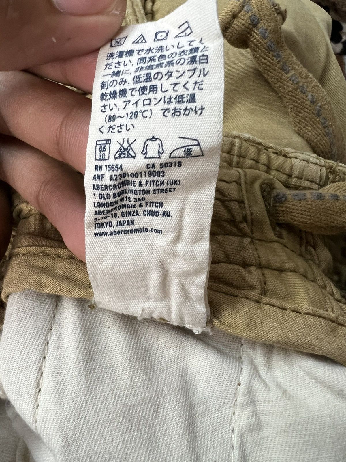 Abercrombie & Fitch Cargo Pants Abercrombie Multipocket Japanese Branded Pants Size US 28 / EU 44 - 24 Thumbnail