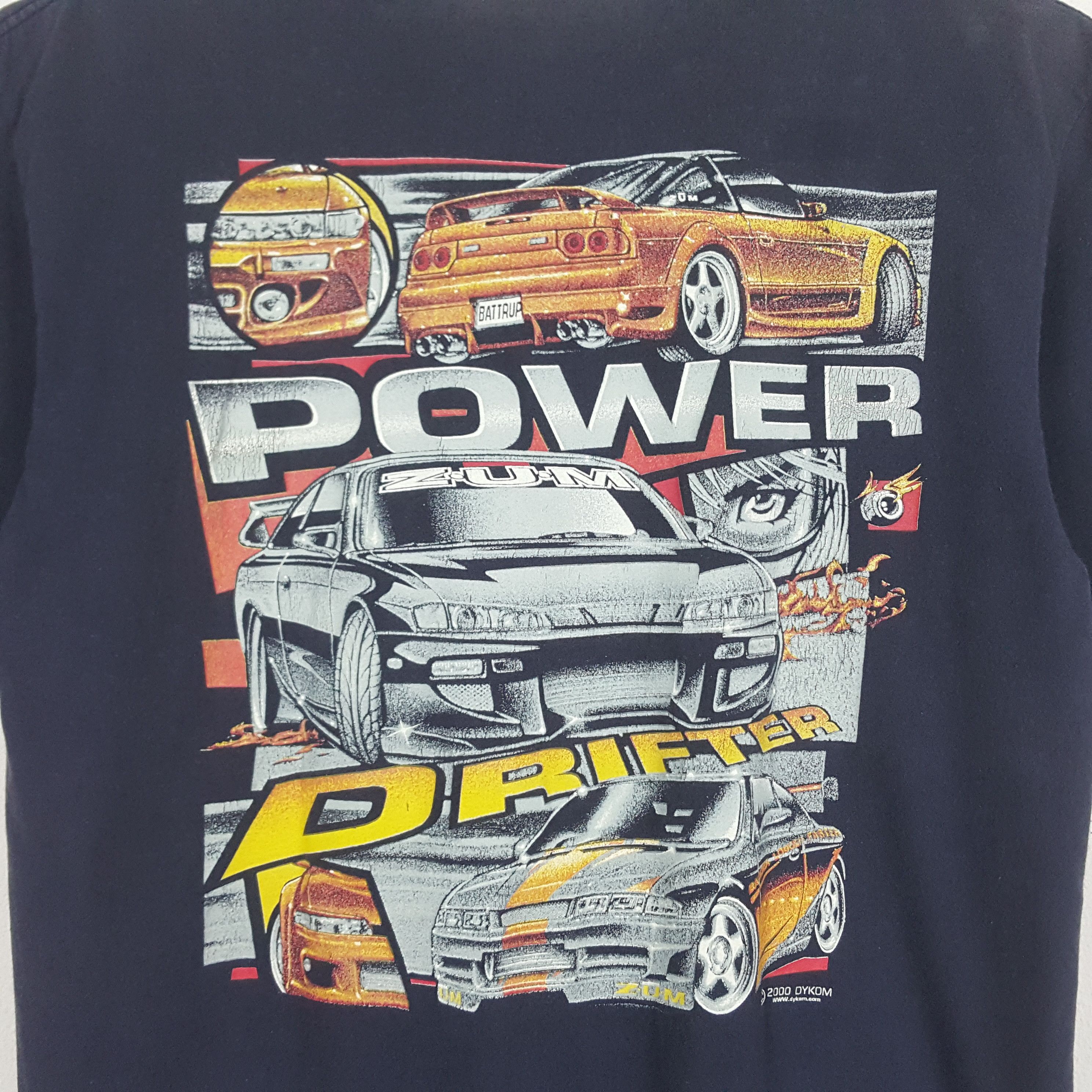 Japanese Brand × Vintage Vintage Japanese Motorsport JDM Drifter Toyota Supra T-Shirt Size US L / EU 52-54 / 3 - 4 Thumbnail