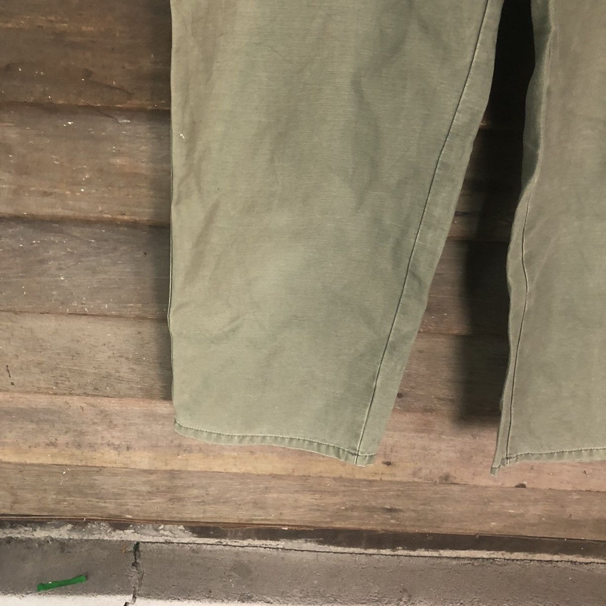 Japanese Brand Japanese Branded Streetwear Multipcoket Green Cargo Pants Size US 29 - 8 Thumbnail