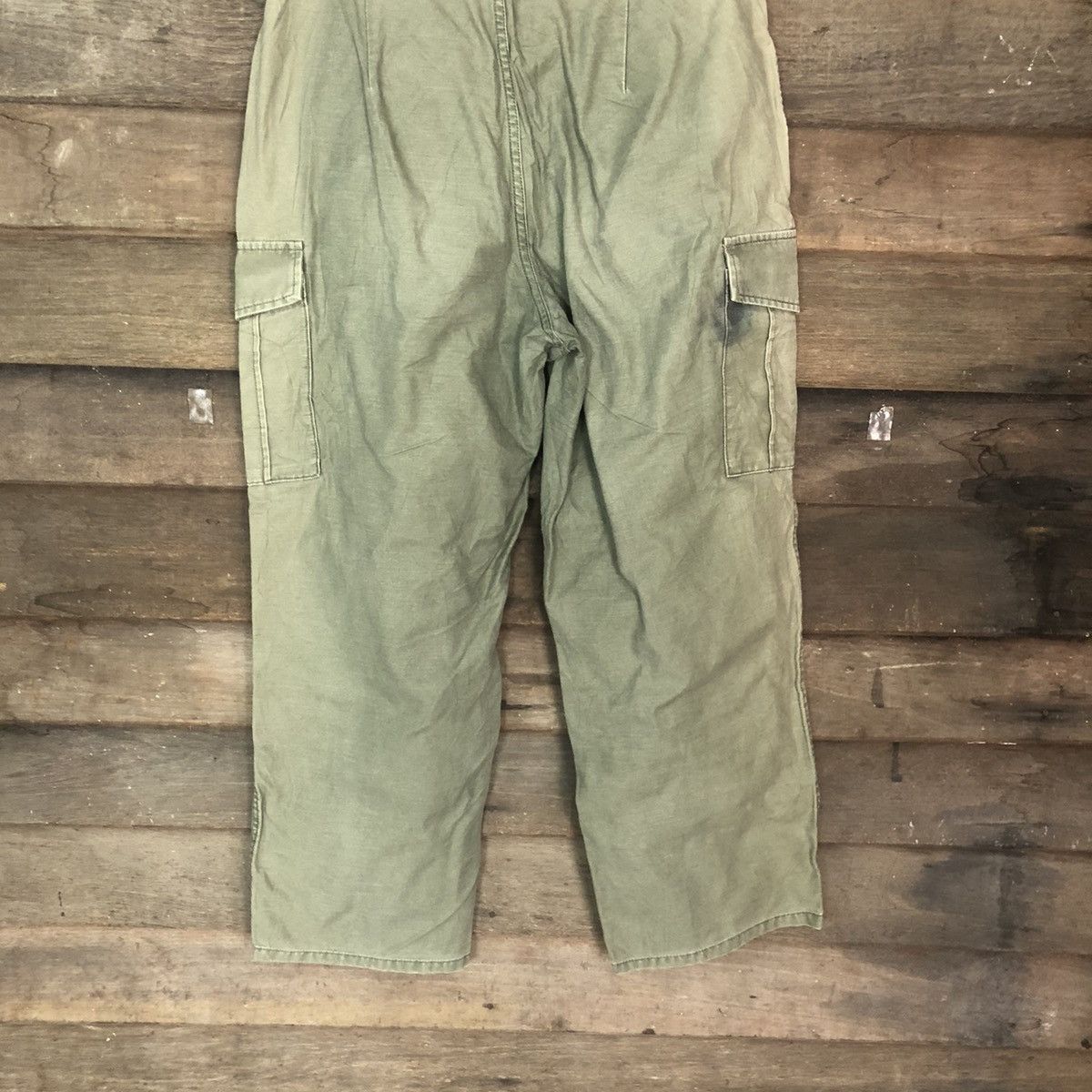 Japanese Brand Japanese Branded Streetwear Multipcoket Green Cargo Pants Size US 29 - 13 Thumbnail
