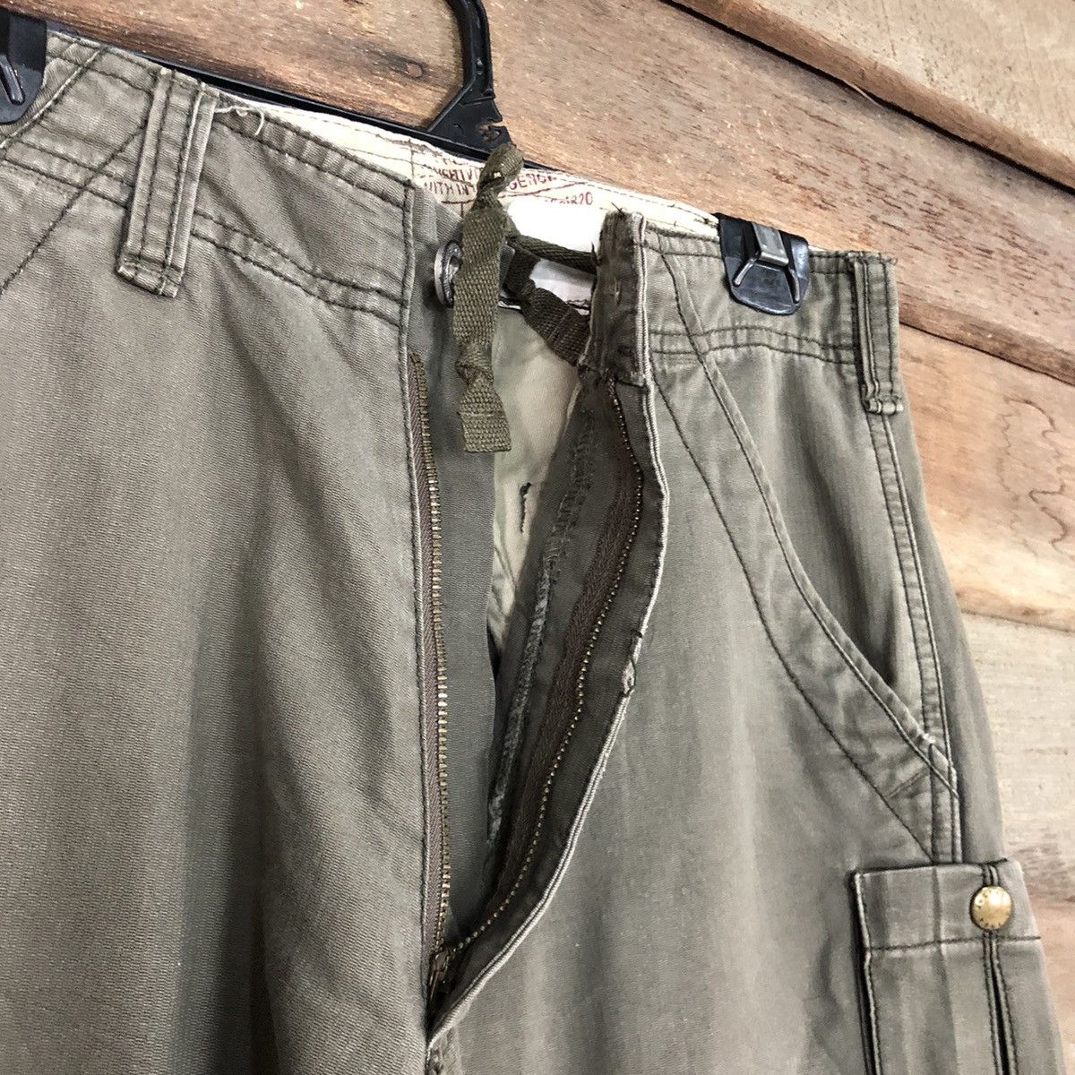 Japanese Brand Vache Grey Multipocket Tactical Cargo Pants #A018 Size US 29 - 9 Thumbnail