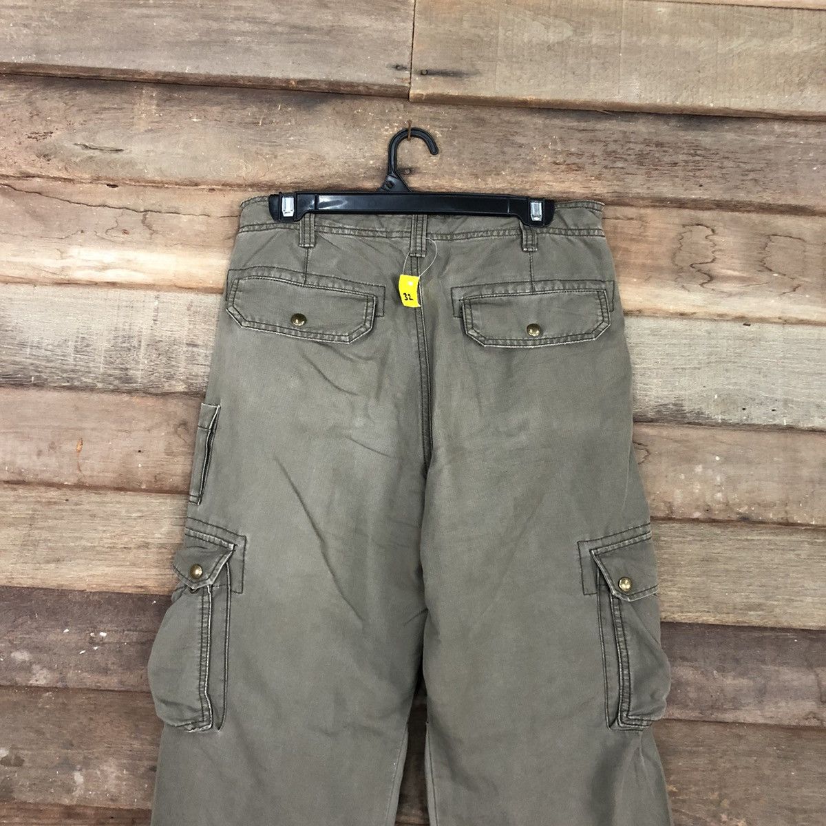Japanese Brand Vache Grey Multipocket Tactical Cargo Pants #A018 Size US 29 - 11 Thumbnail