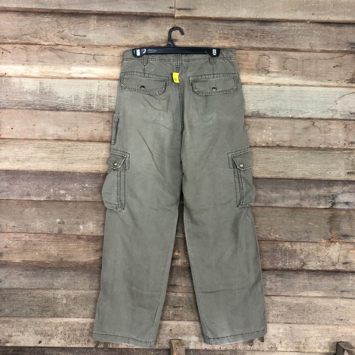 Japanese Brand Vache Grey Multipocket Tactical Cargo Pants #A018 Size US 29 - 10 Thumbnail