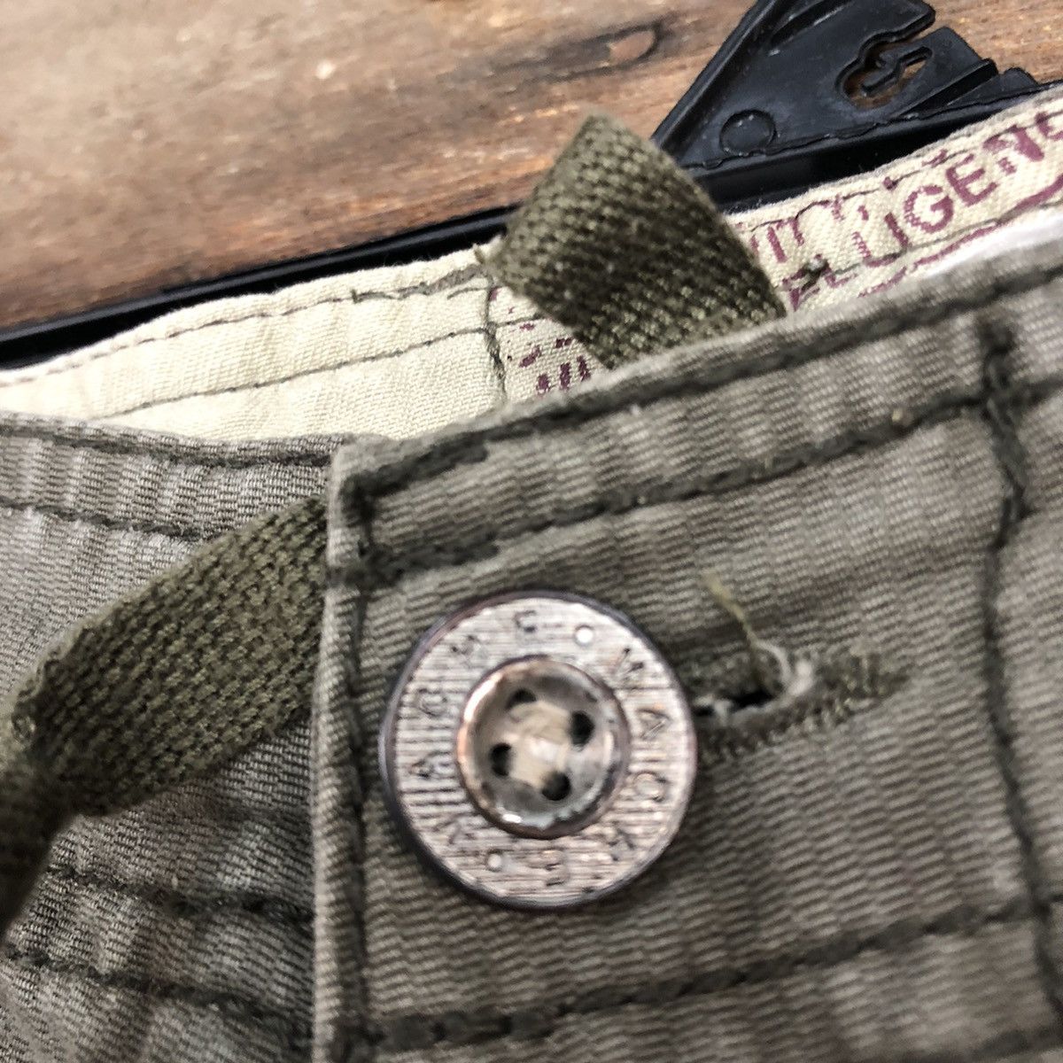 Japanese Brand Vache Grey Multipocket Tactical Cargo Pants #A018 Size US 29 - 8 Thumbnail