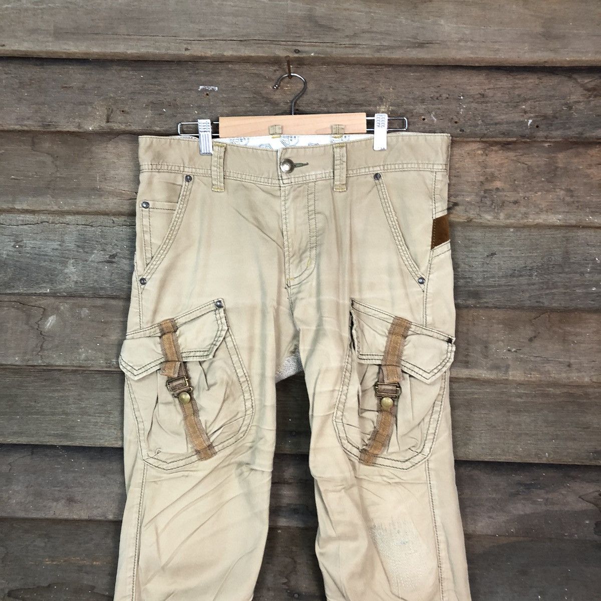 Edwin Vintage Edwin Cargo Technical Bush Pocket Pants #864 Size US 31 - 2 Thumbnail