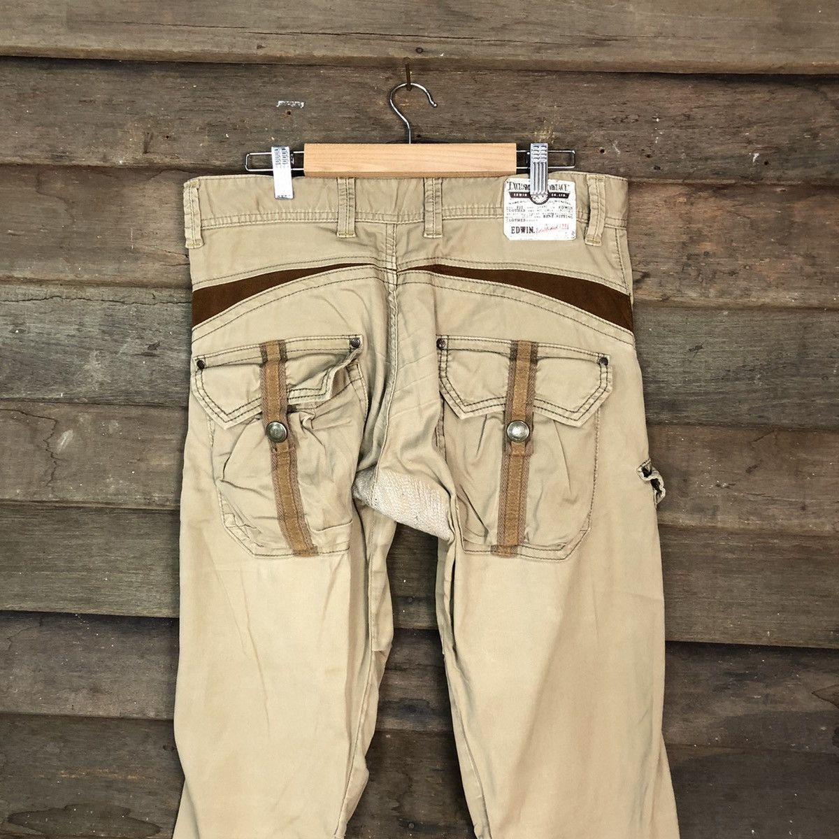 Edwin Vintage Edwin Cargo Technical Bush Pocket Pants #864 Size US 31 - 12 Thumbnail