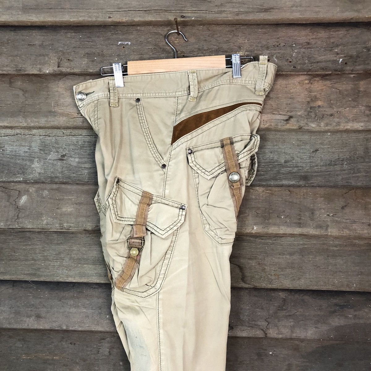 Edwin Vintage Edwin Cargo Technical Bush Pocket Pants #864 Size US 31 - 18 Thumbnail