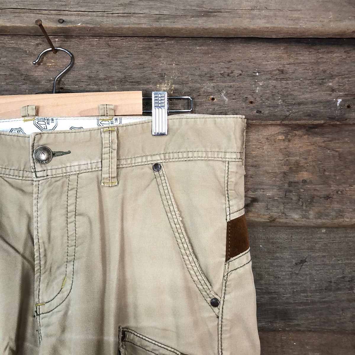Edwin Vintage Edwin Cargo Technical Bush Pocket Pants #864 Size US 31 - 7 Thumbnail