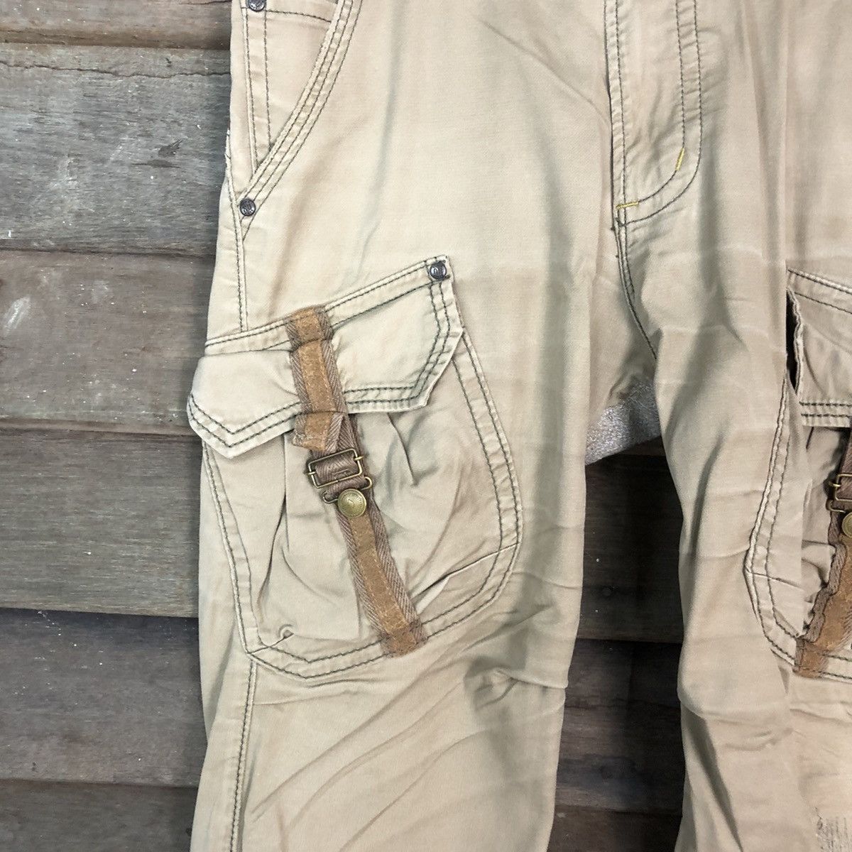Edwin Vintage Edwin Cargo Technical Bush Pocket Pants #864 Size US 31 - 4 Thumbnail