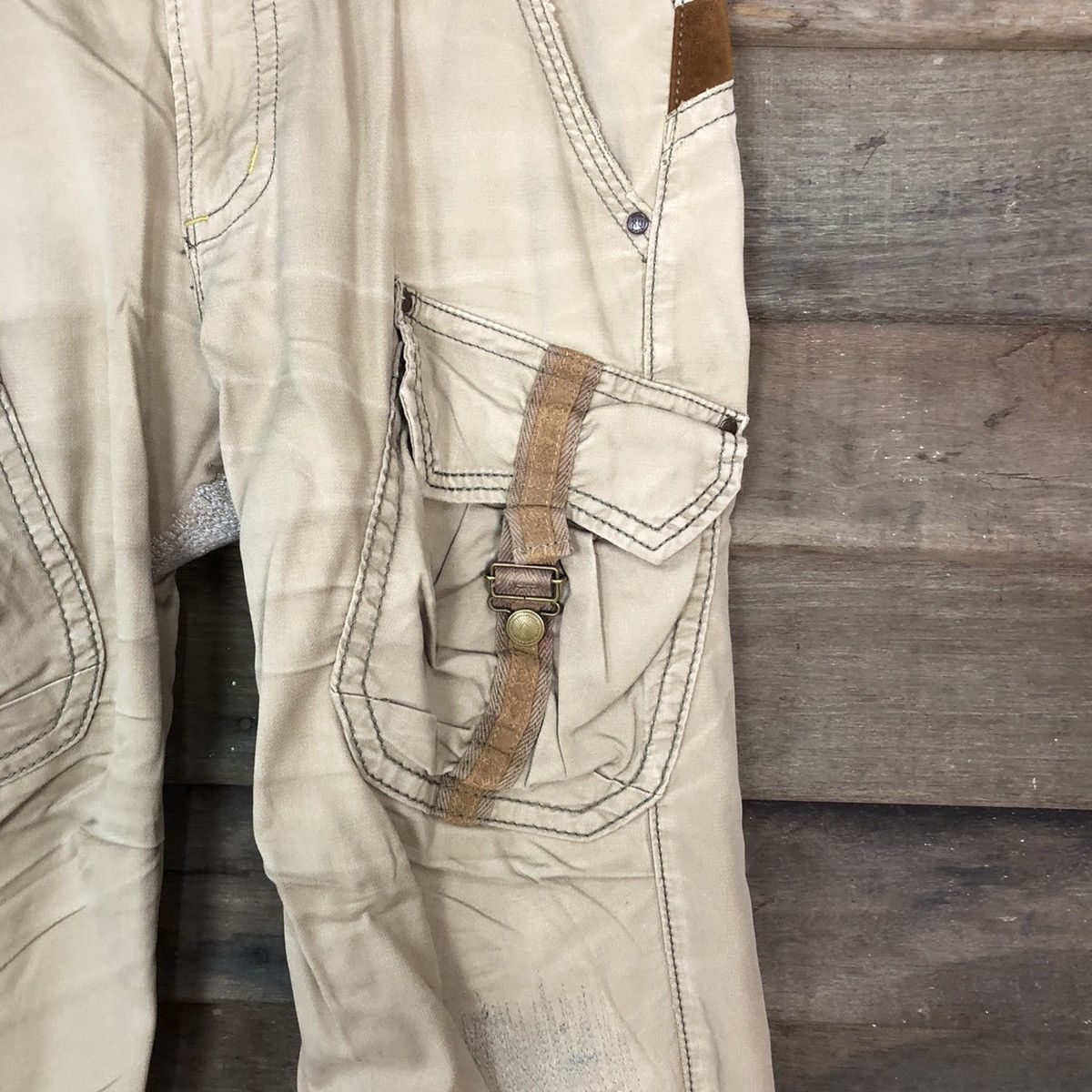 Edwin Vintage Edwin Cargo Technical Bush Pocket Pants #864 Size US 31 - 5 Thumbnail