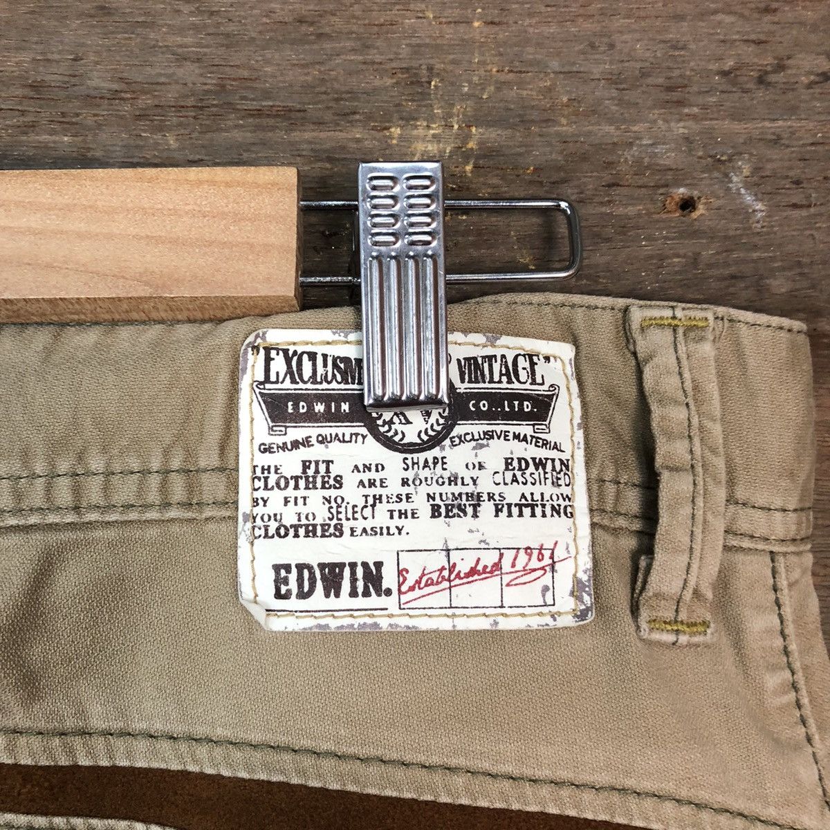 Edwin Vintage Edwin Cargo Technical Bush Pocket Pants #864 Size US 31 - 16 Thumbnail