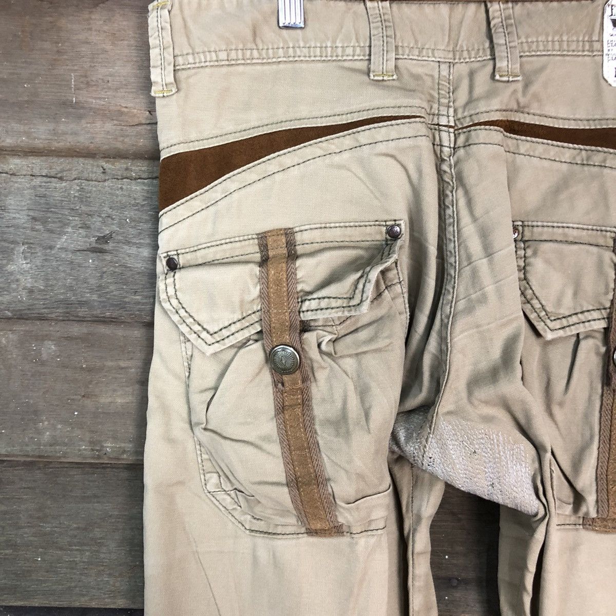 Edwin Vintage Edwin Cargo Technical Bush Pocket Pants #864 Size US 31 - 14 Thumbnail