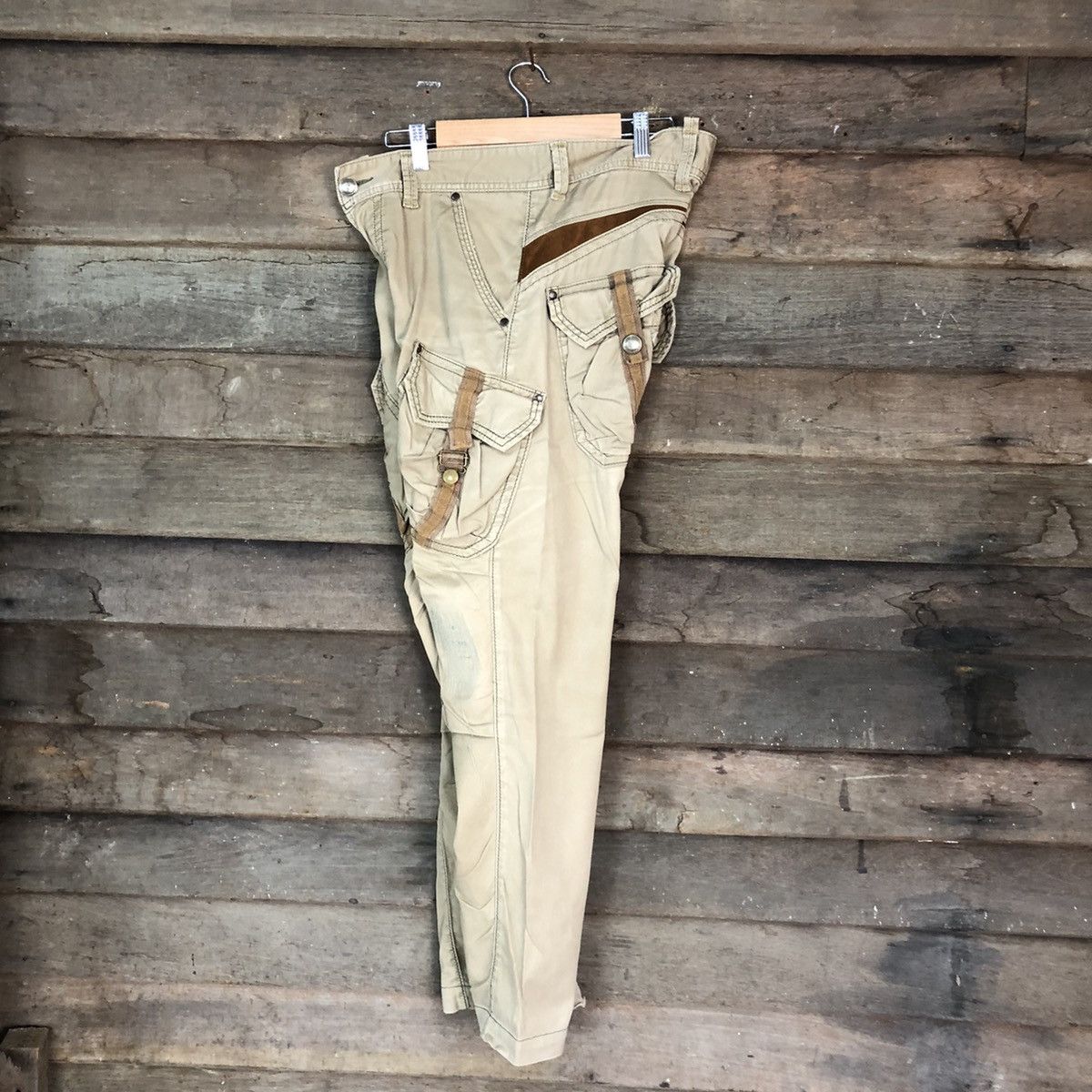 Edwin Vintage Edwin Cargo Technical Bush Pocket Pants #864 Size US 31 - 17 Thumbnail