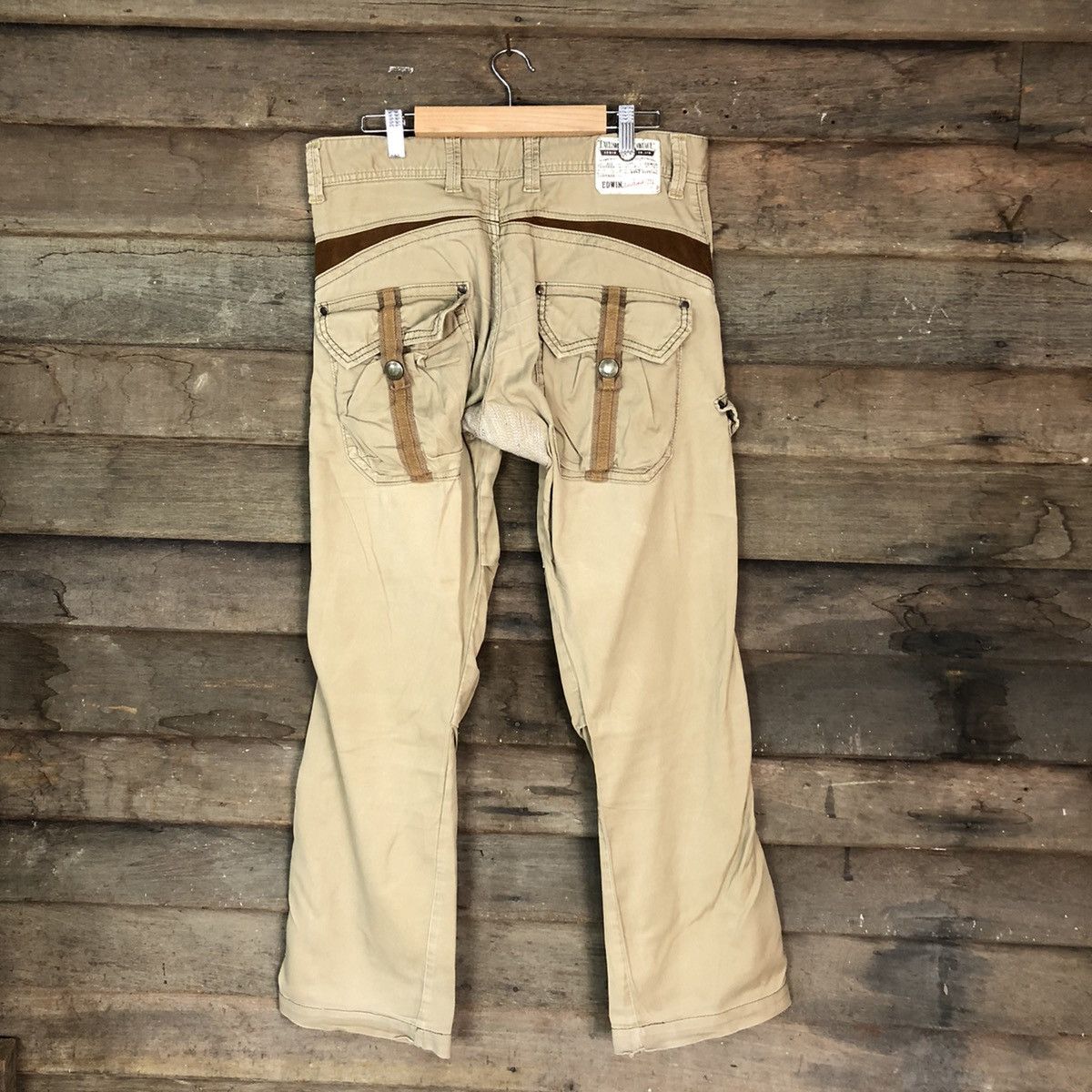Edwin Vintage Edwin Cargo Technical Bush Pocket Pants #864 Size US 31 - 11 Thumbnail