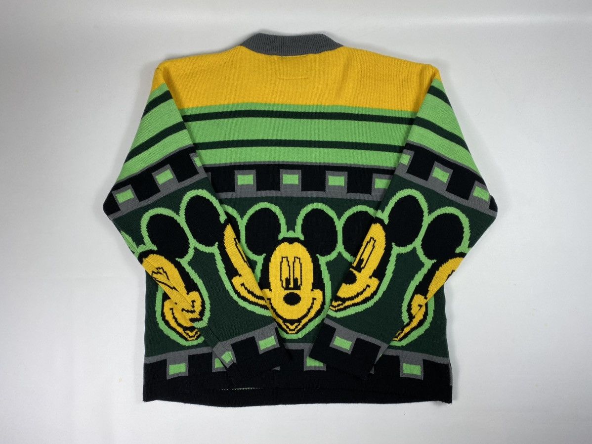 Mickey Mouse 🔥LASTDROP🔥 Disney Coloured Cable Knitted Sweater Vintage Size US XL / EU 56 / 4 - 7 Thumbnail