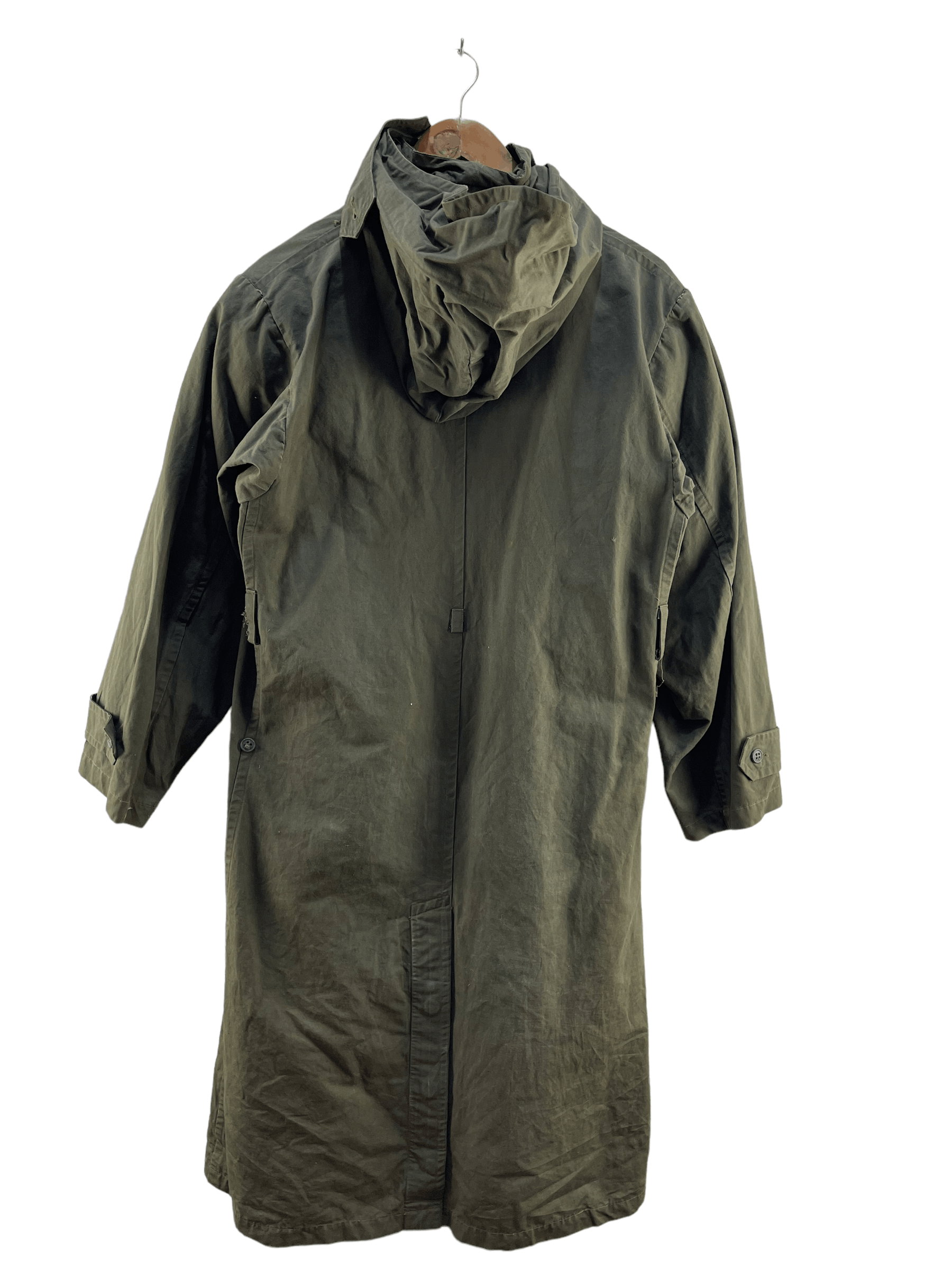 Vintage Vintage Parka Army Military Trench Coat Jacket Size US M / EU 48-50 / 2 - 2 Thumbnail