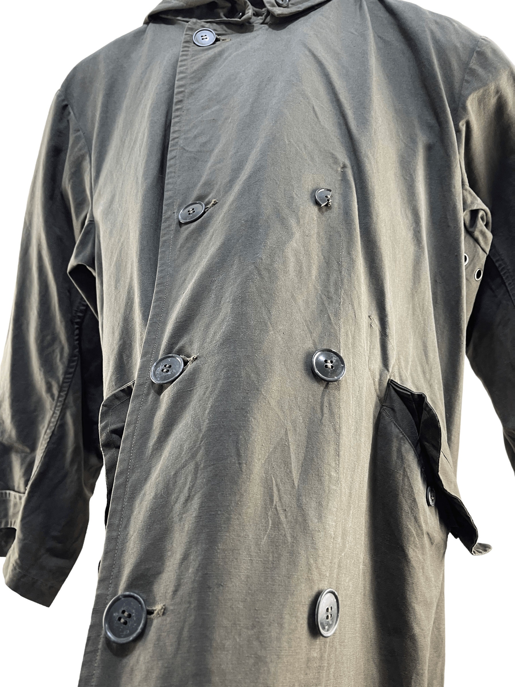 Vintage Vintage Parka Army Military Trench Coat Jacket Size US M / EU 48-50 / 2 - 6 Thumbnail