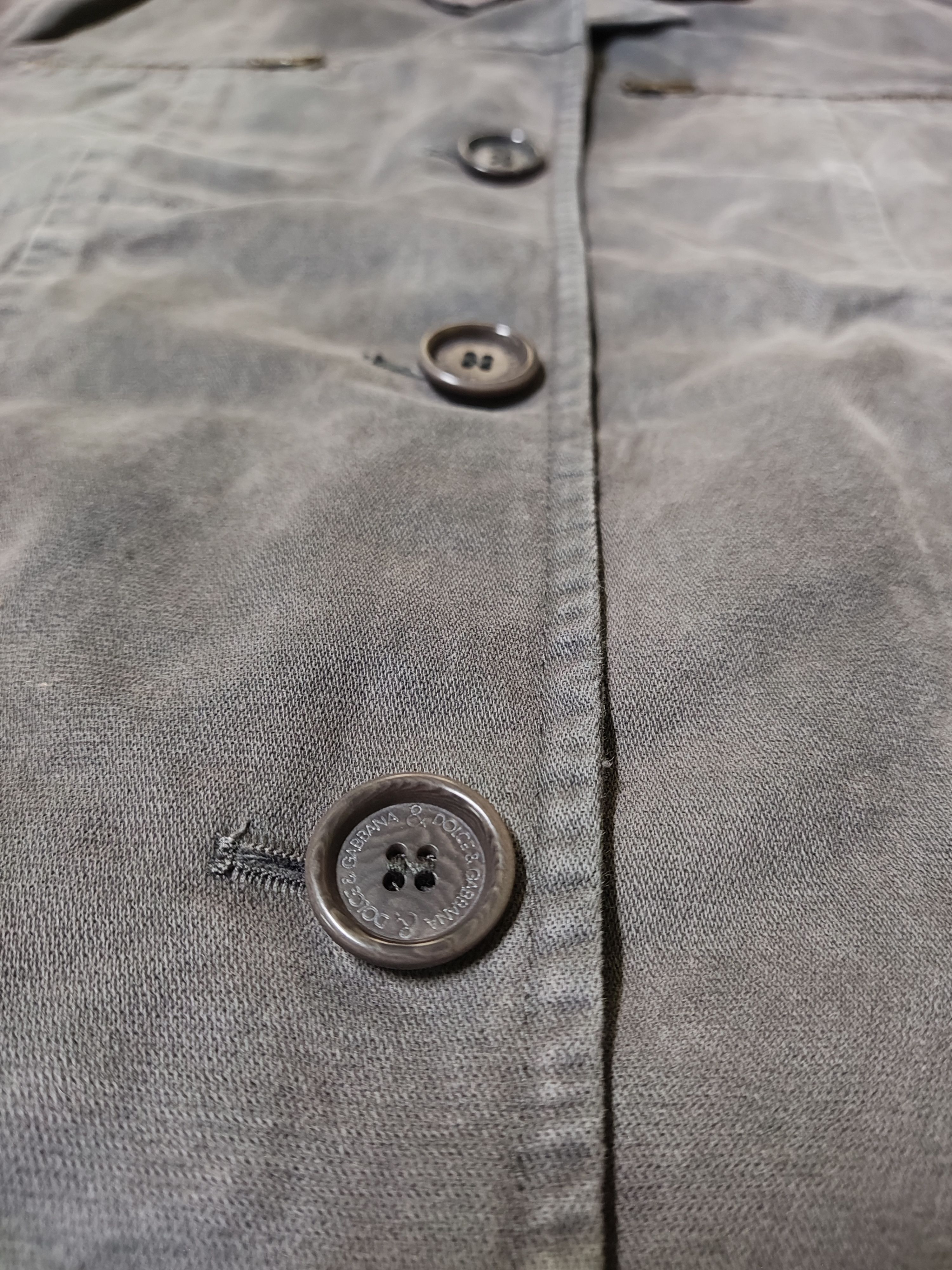 Dolce & Gabbana Vintage Dolce & Gabbana Distressed Faded Colour Jackets Size L / US 10 / IT 46 - 5 Thumbnail
