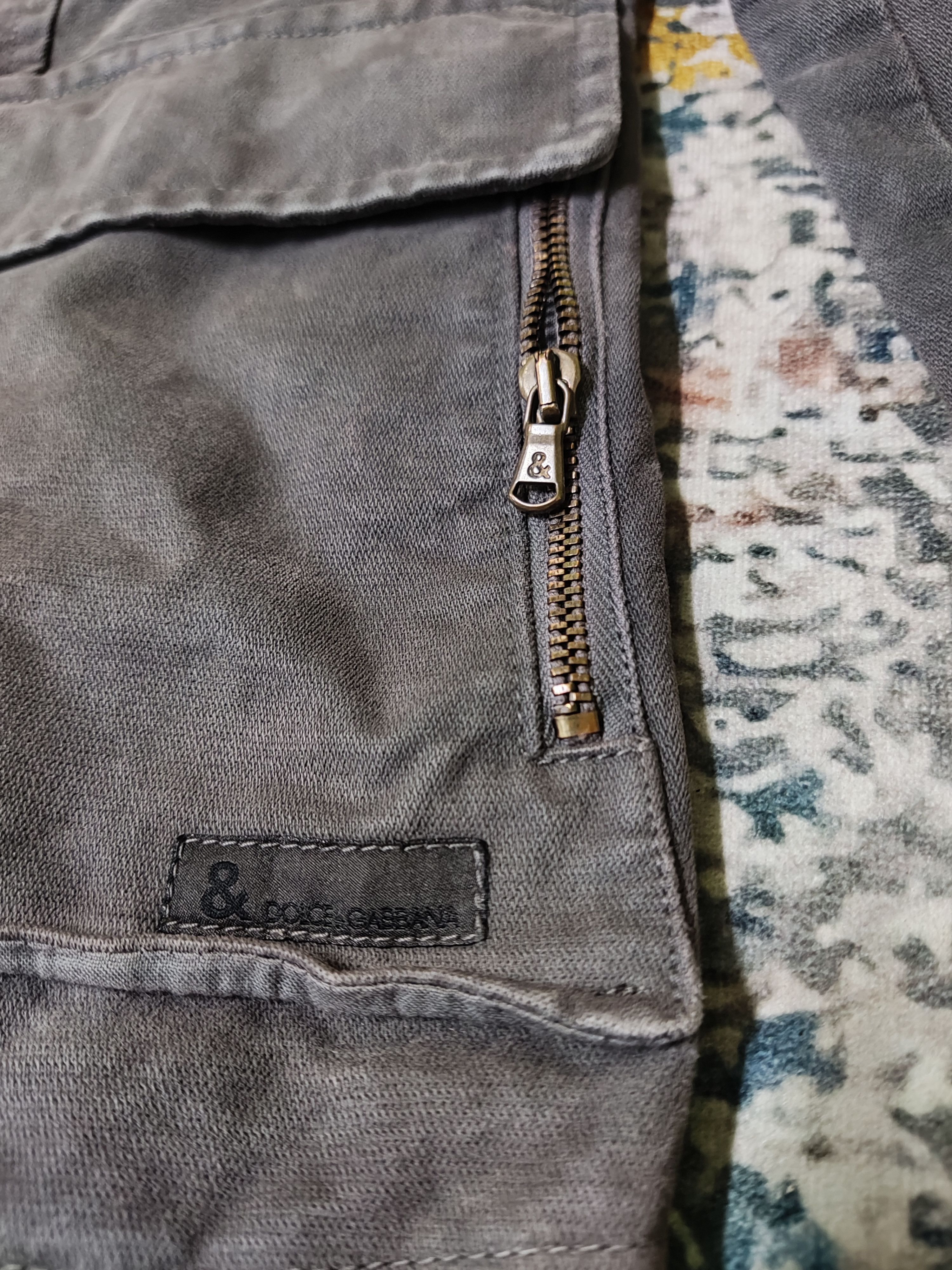Dolce & Gabbana Vintage Dolce & Gabbana Distressed Faded Colour Jackets Size L / US 10 / IT 46 - 3 Thumbnail