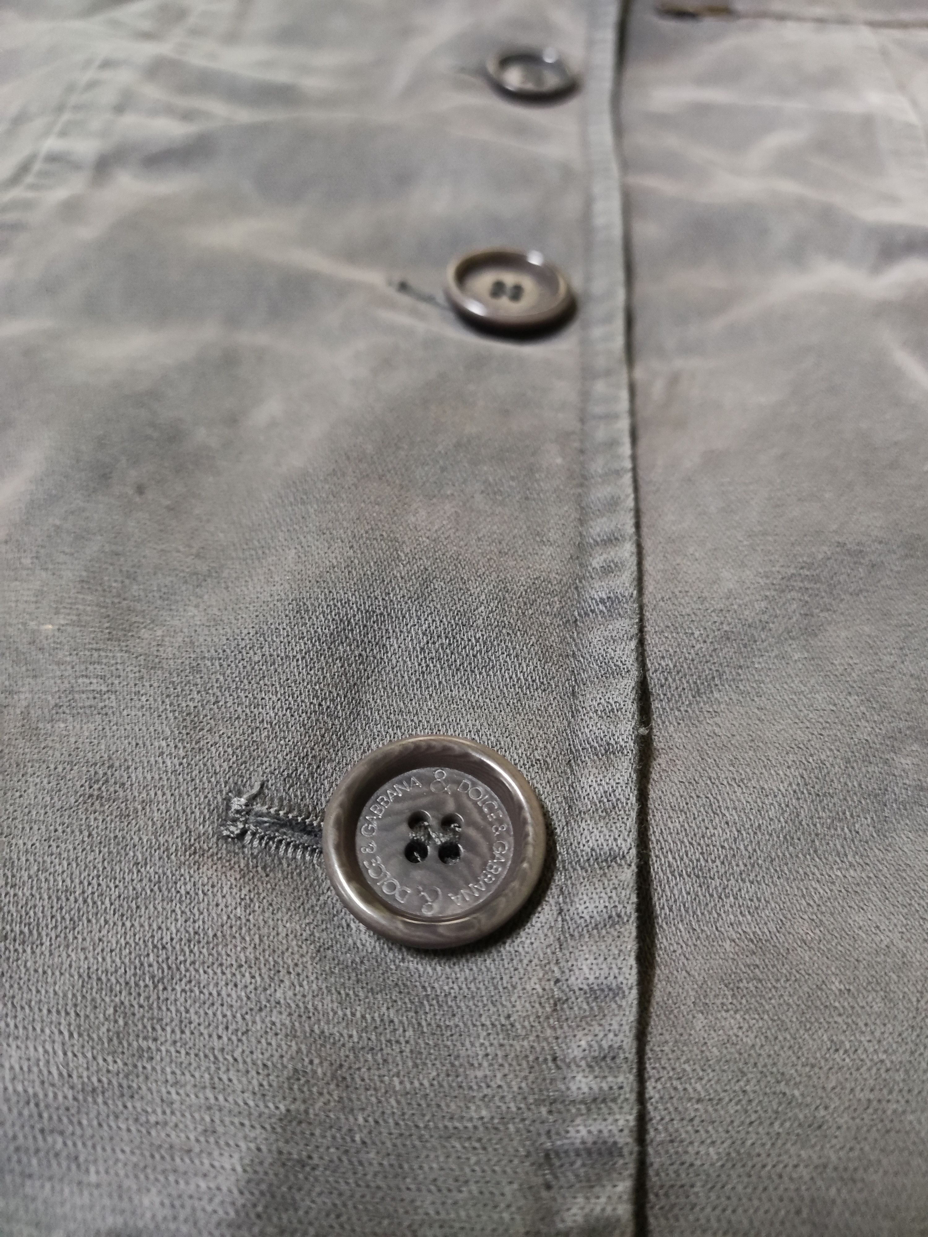 Dolce & Gabbana Vintage Dolce & Gabbana Distressed Faded Colour Jackets Size L / US 10 / IT 46 - 4 Thumbnail