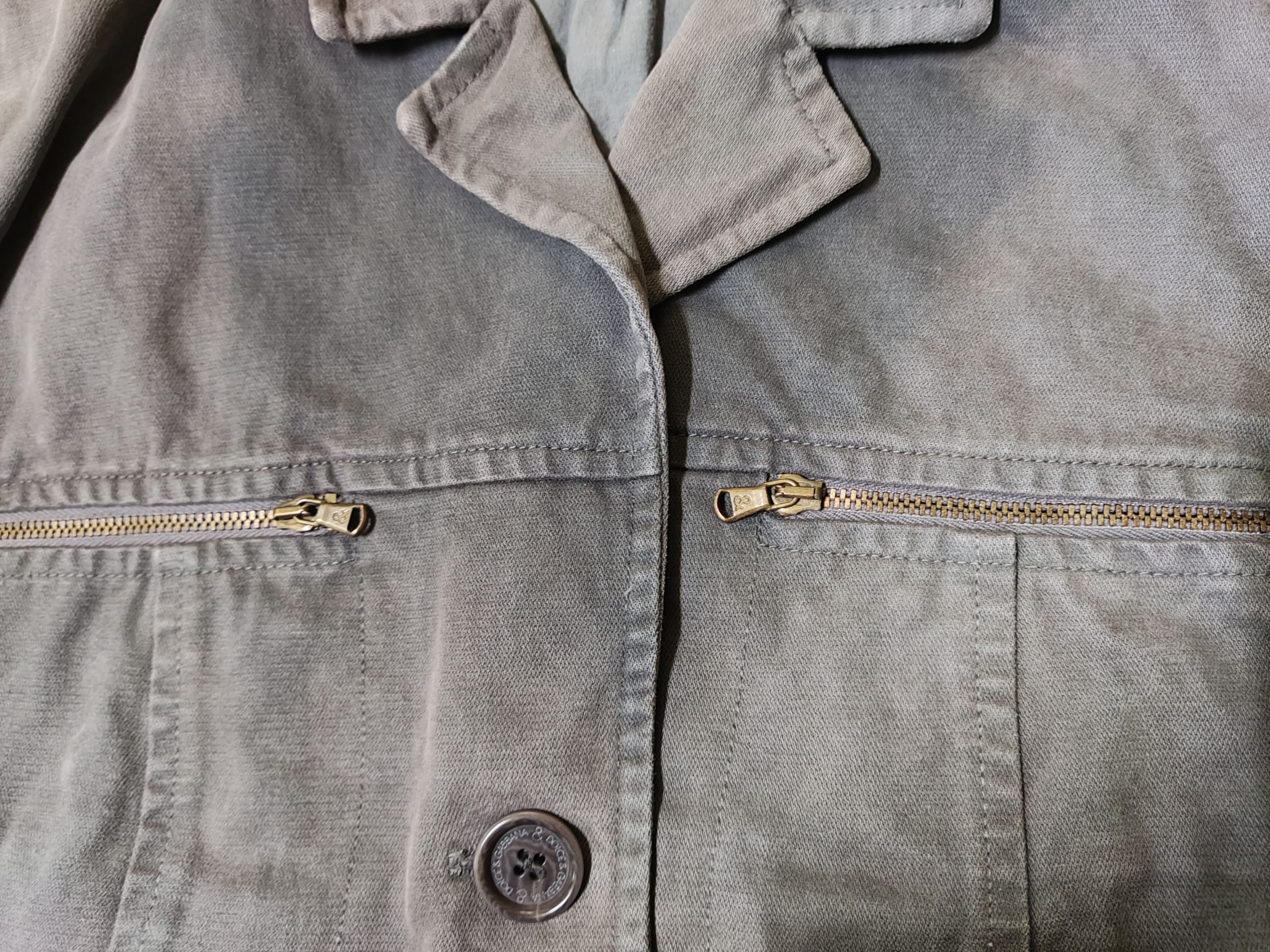 Dolce & Gabbana Vintage Dolce & Gabbana Distressed Faded Colour Jackets Size L / US 10 / IT 46 - 7 Thumbnail