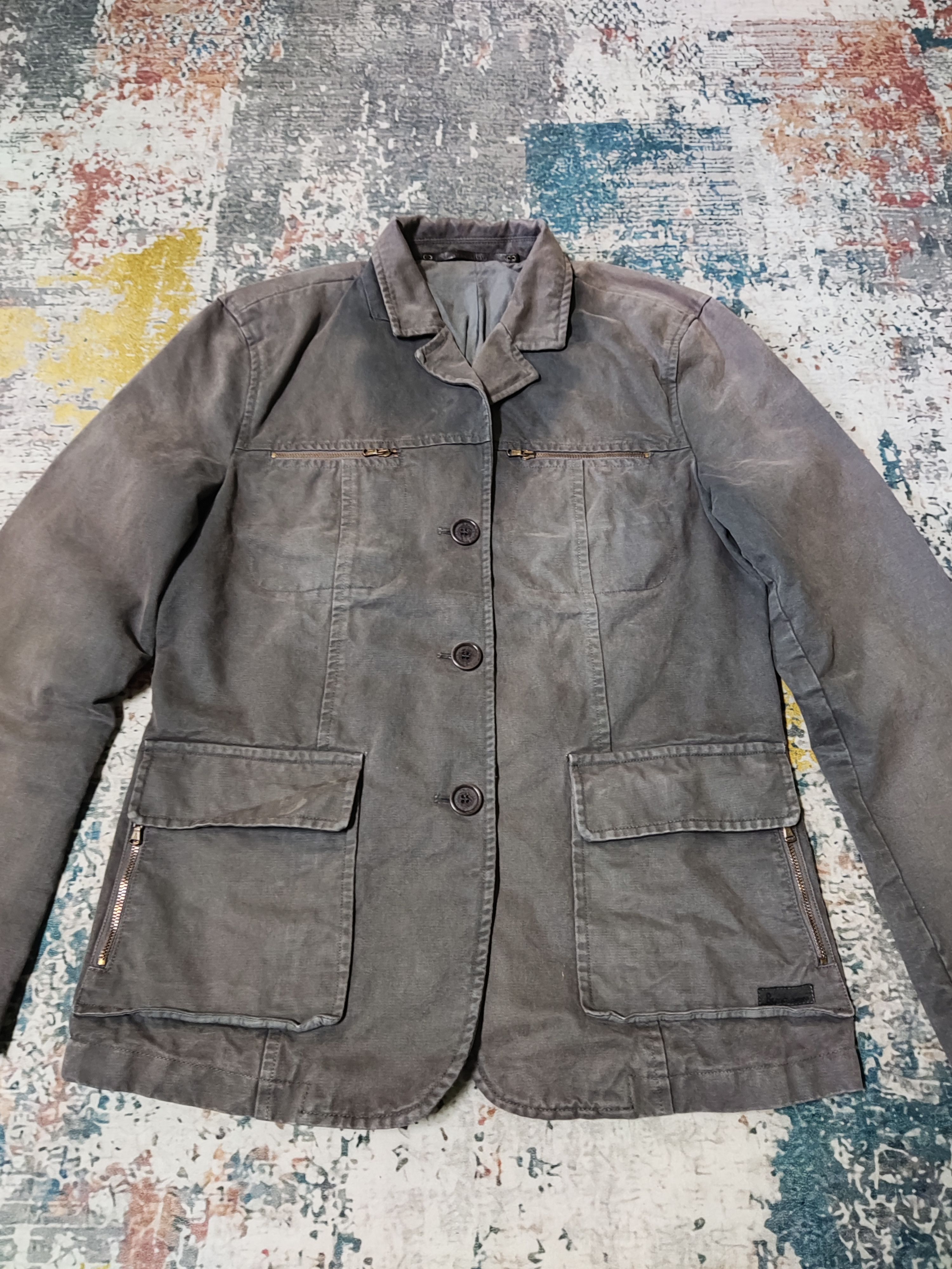Dolce & Gabbana Vintage Dolce & Gabbana Distressed Faded Colour Jackets Size L / US 10 / IT 46 - 2 Thumbnail