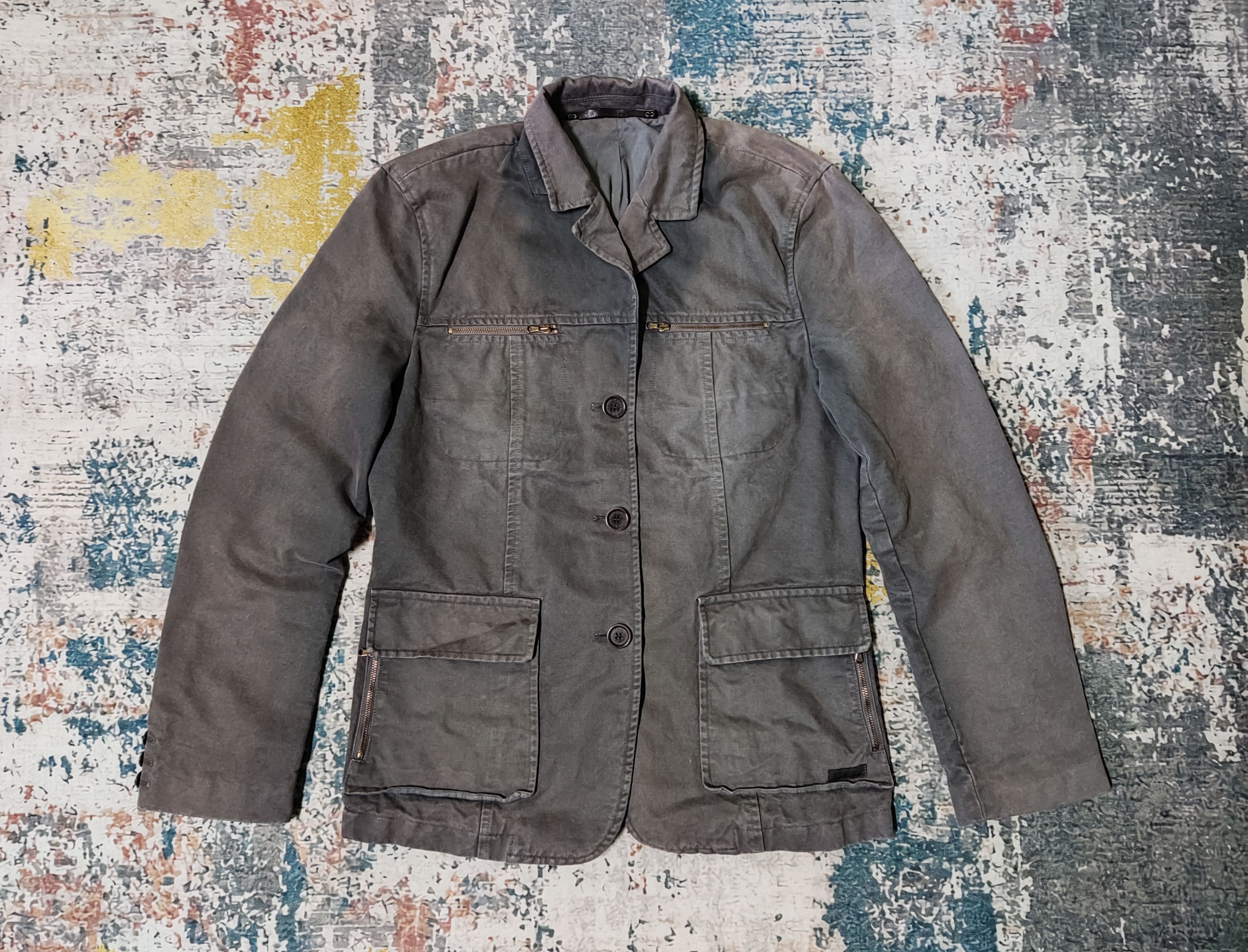 Dolce & Gabbana Vintage Dolce & Gabbana Distressed Faded Colour Jackets Size L / US 10 / IT 46 - 1 Thumbnail