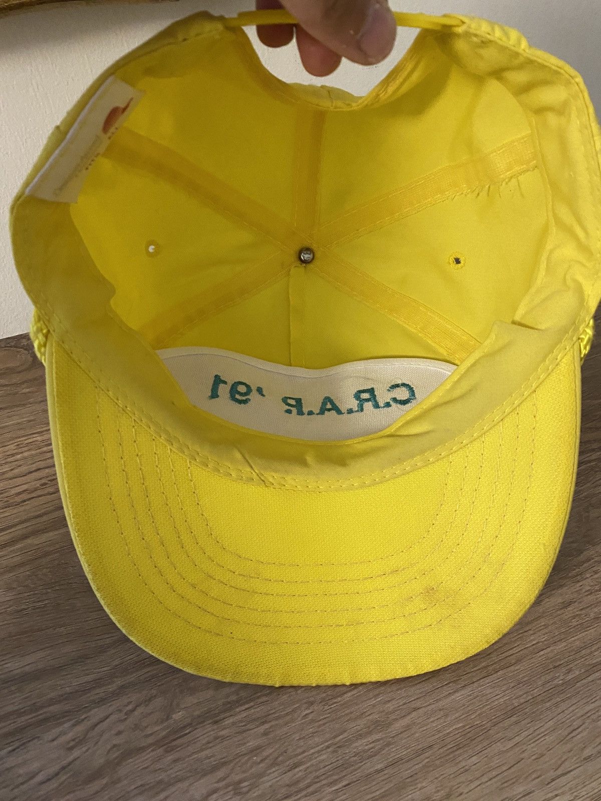 Vintage Vintage 90’s C.R.A.P. 1991 Snap Back Cap Hat Size ONE SIZE - 9 Thumbnail