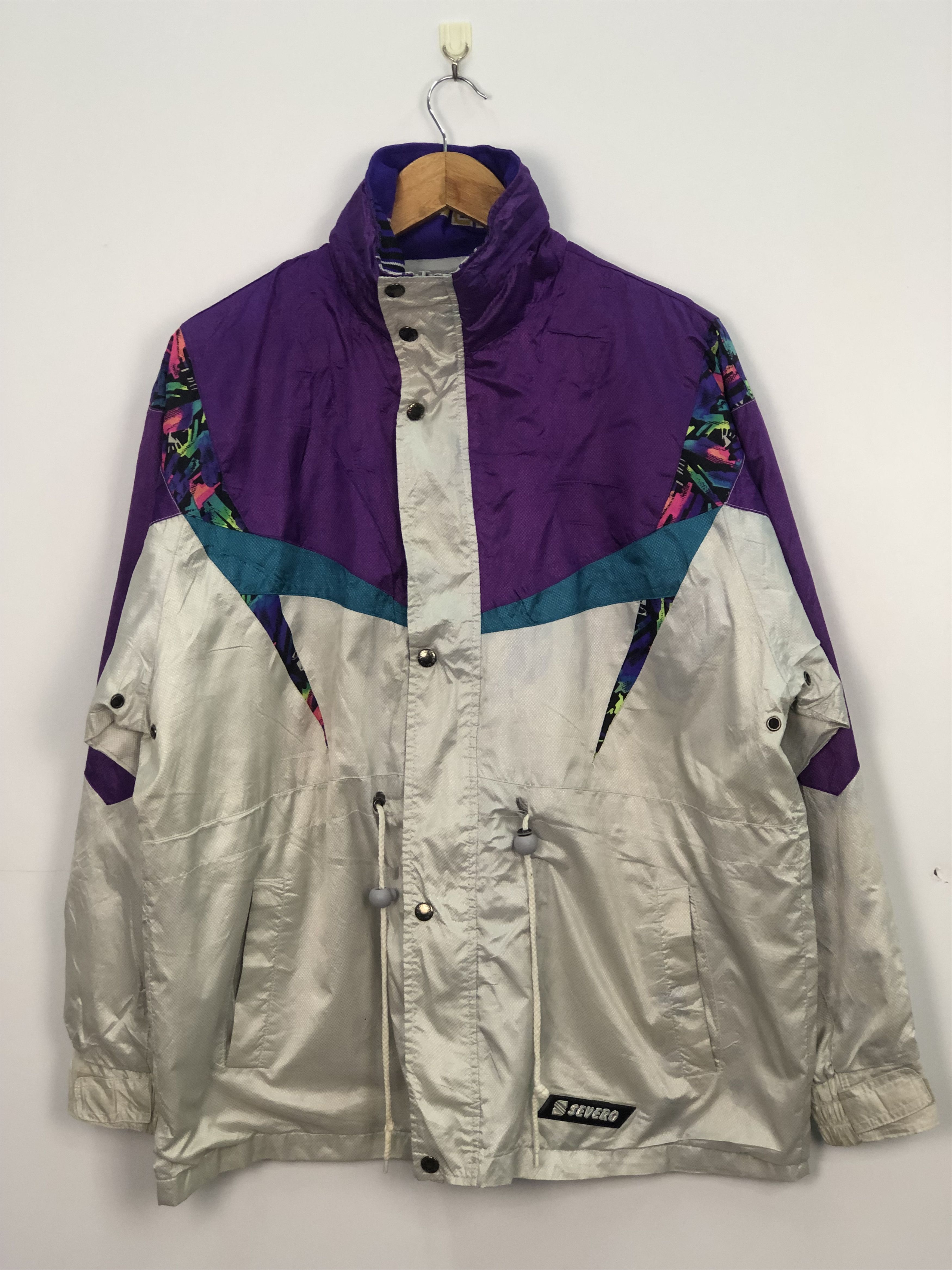 Vintage Vintage Multicolour Jacket J0196 Size US L / EU 52-54 / 3 - 1 Thumbnail