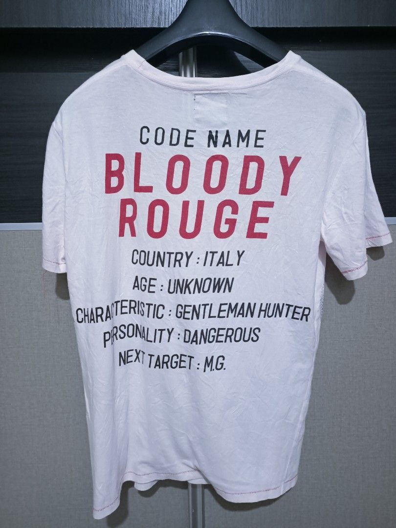 PPFM PPFM “Bloody Rouge” Graphic Tee — Japanese Spy Fiction Drip Size US S / EU 44-46 / 1 - 3 Thumbnail