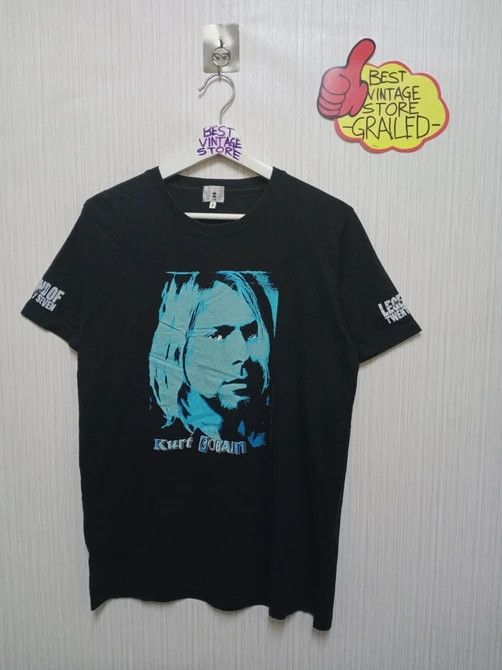 Band Tees Vintage Nirvana Curt Cobain t-Shirt Size US M / EU 48-50 / 2 - 1 Thumbnail