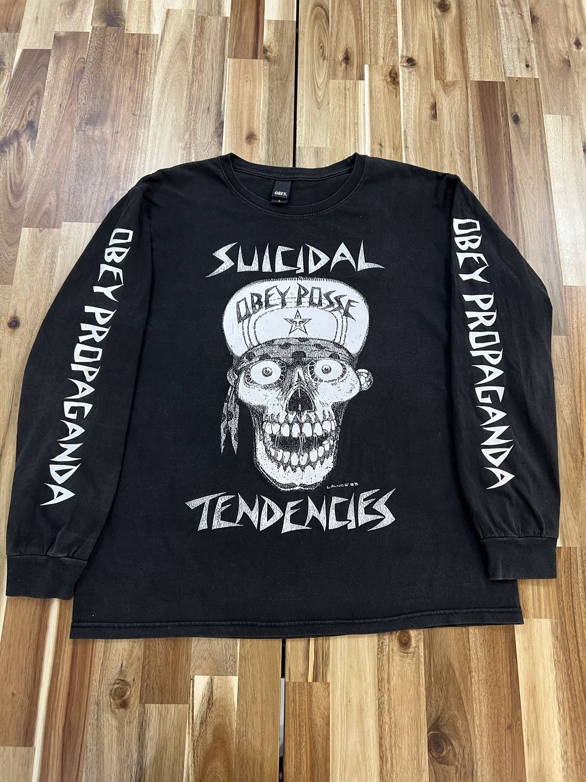 Obey Vintage 80’s Obey Posse Suicidal Tendencies Shirts Size US L / EU 52-54 / 3 - 1 Thumbnail