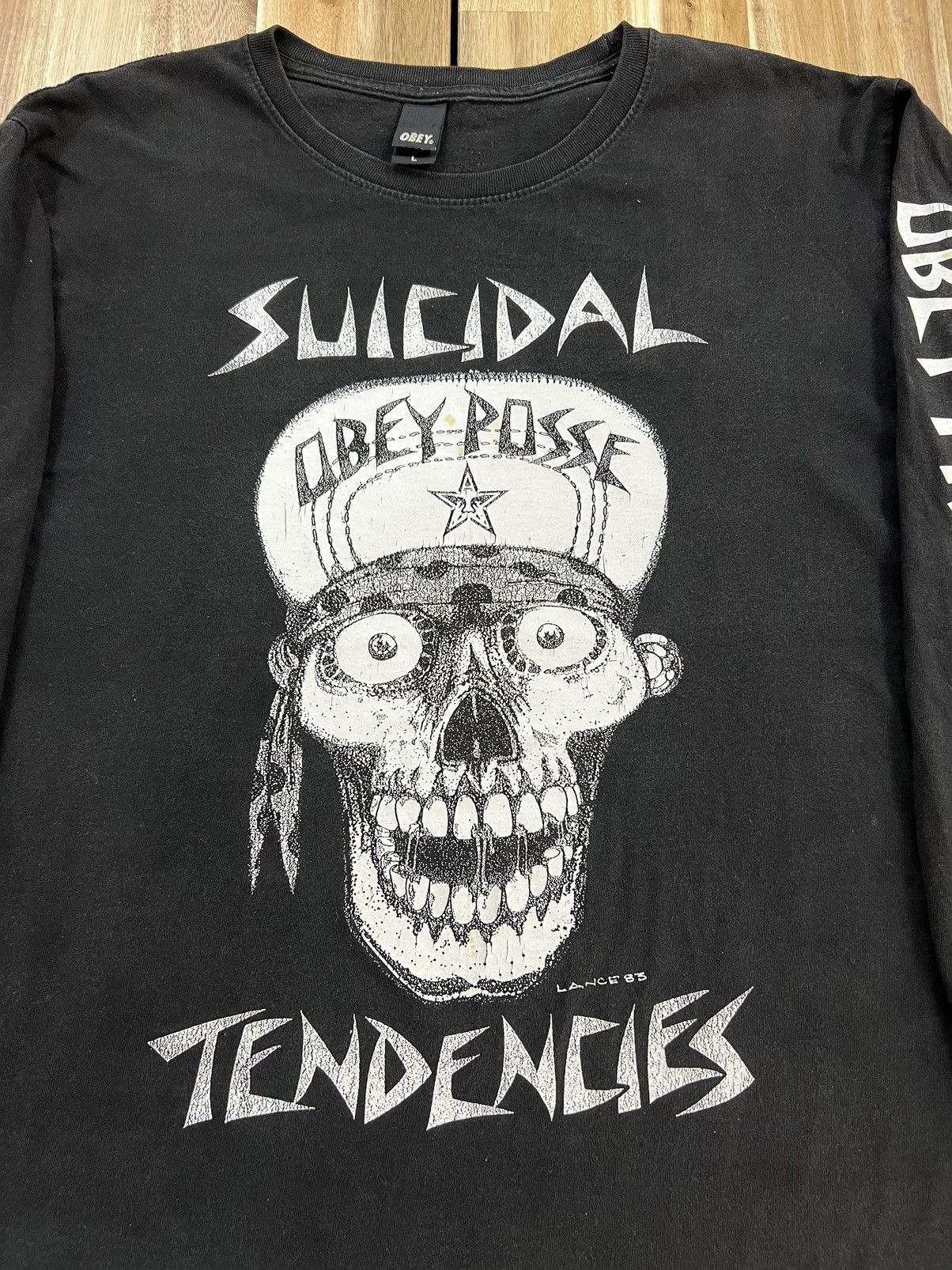 Obey Vintage 80’s Obey Posse Suicidal Tendencies Shirts Size US L / EU 52-54 / 3 - 2 Thumbnail