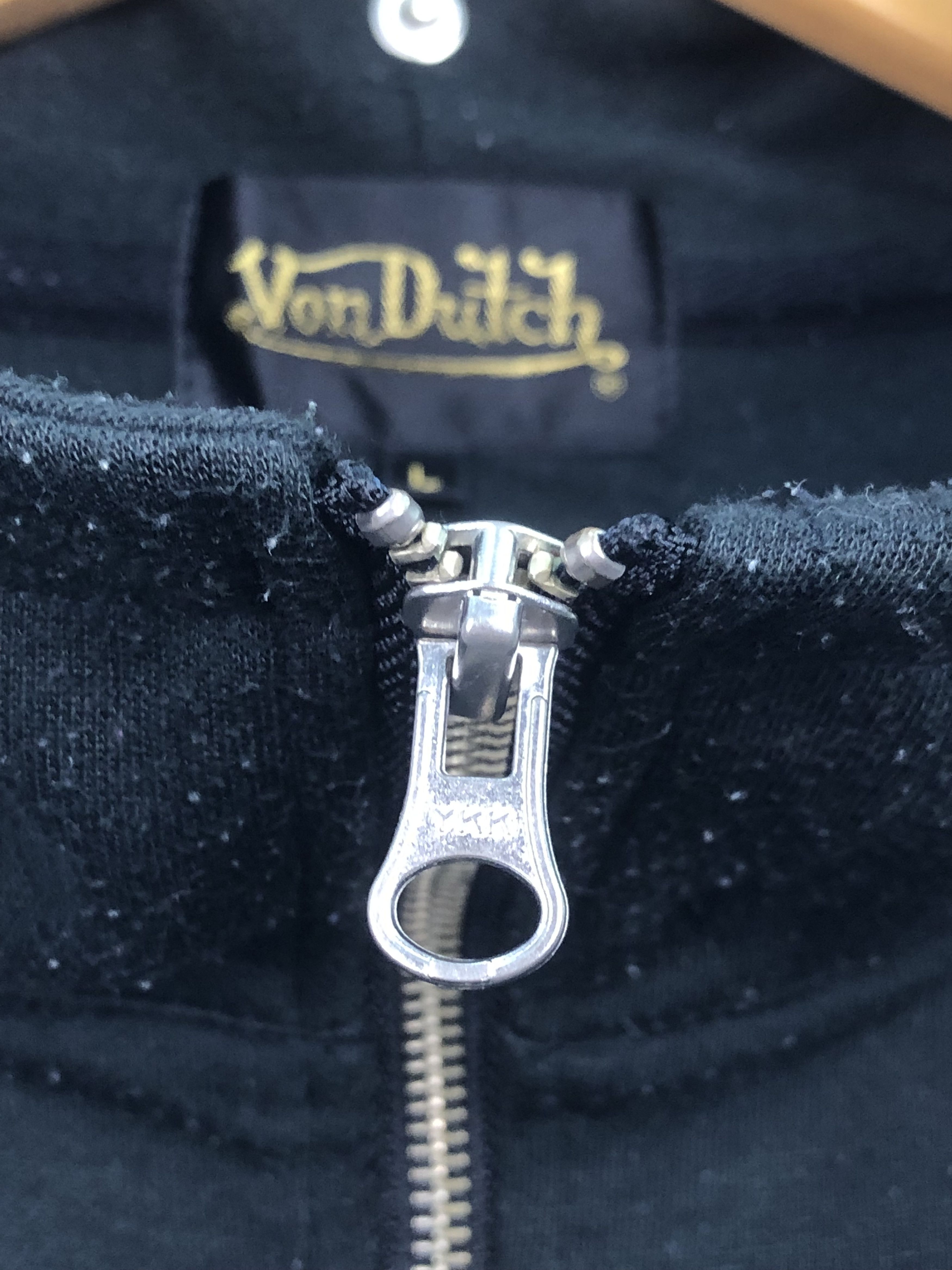 Vintage × Von Dutch Vintage Von Dutch Zipper Jacket Size US L / EU 52-54 / 3 - 7 Thumbnail