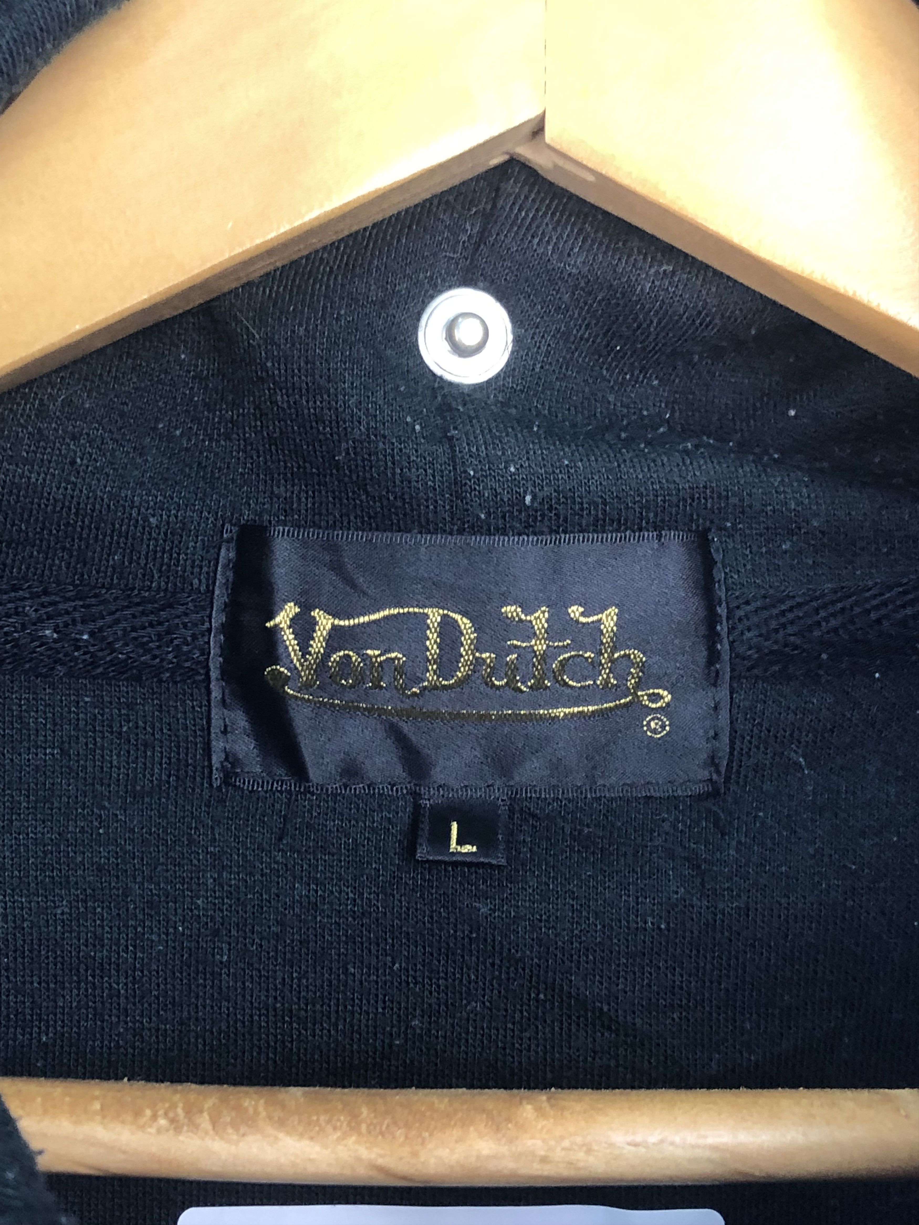 Vintage × Von Dutch Vintage Von Dutch Zipper Jacket Size US L / EU 52-54 / 3 - 4 Thumbnail