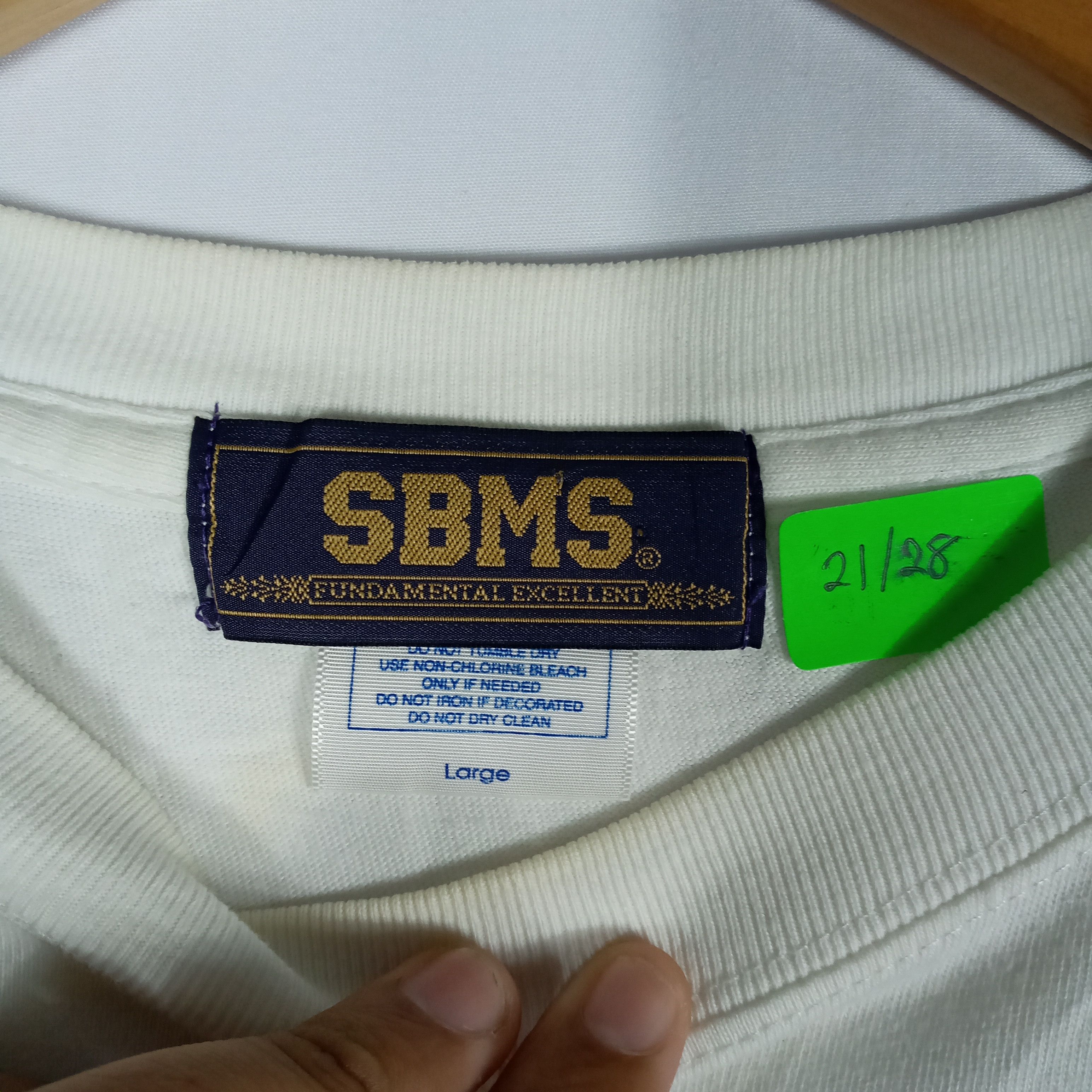 Band Tees Japanese Brand SBMS Art Work Shirt Iconic Artist Tee Size US L / EU 52-54 / 3 - 10 Thumbnail