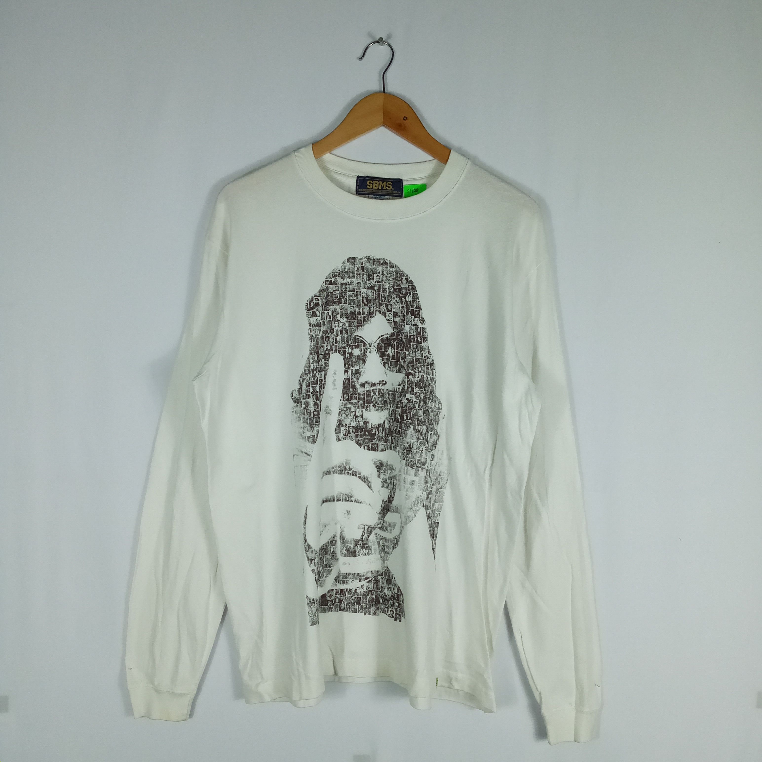 Band Tees Japanese Brand SBMS Art Work Shirt Iconic Artist Tee Size US L / EU 52-54 / 3 - 1 Thumbnail