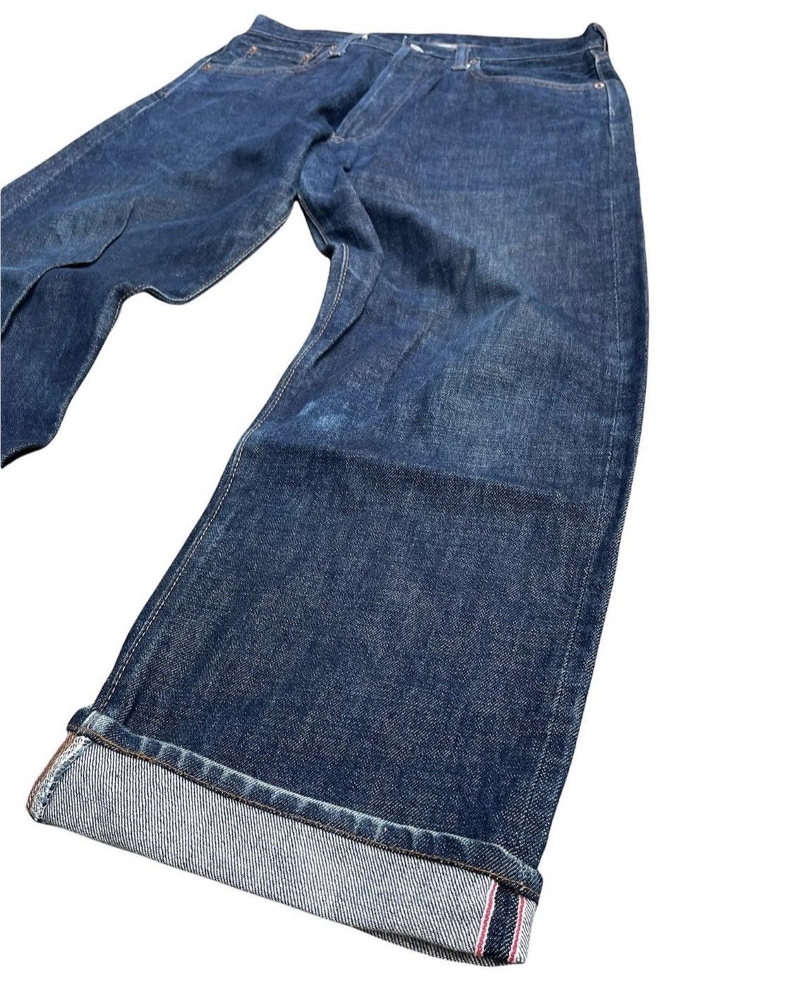 Japanese Brand Vintage Studio D Artistan Redline Denim Size US 32 / EU 48 - 3 Thumbnail