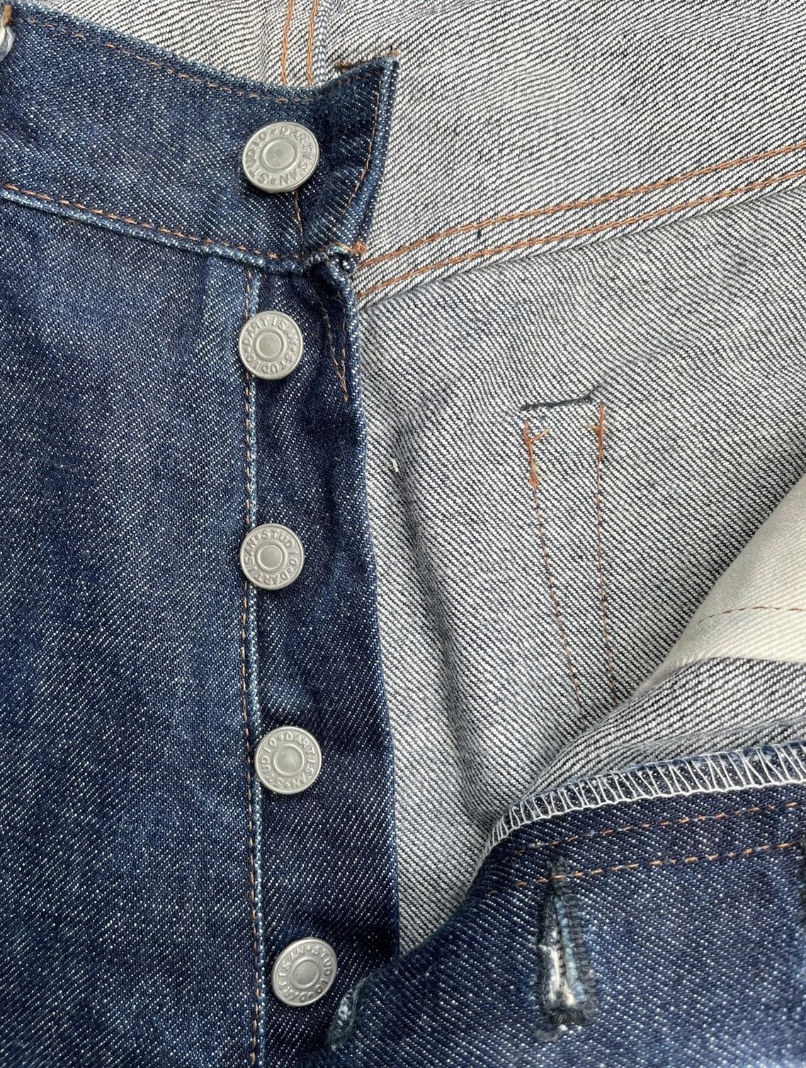 Japanese Brand Vintage Studio D Artistan Redline Denim Size US 32 / EU 48 - 21 Thumbnail