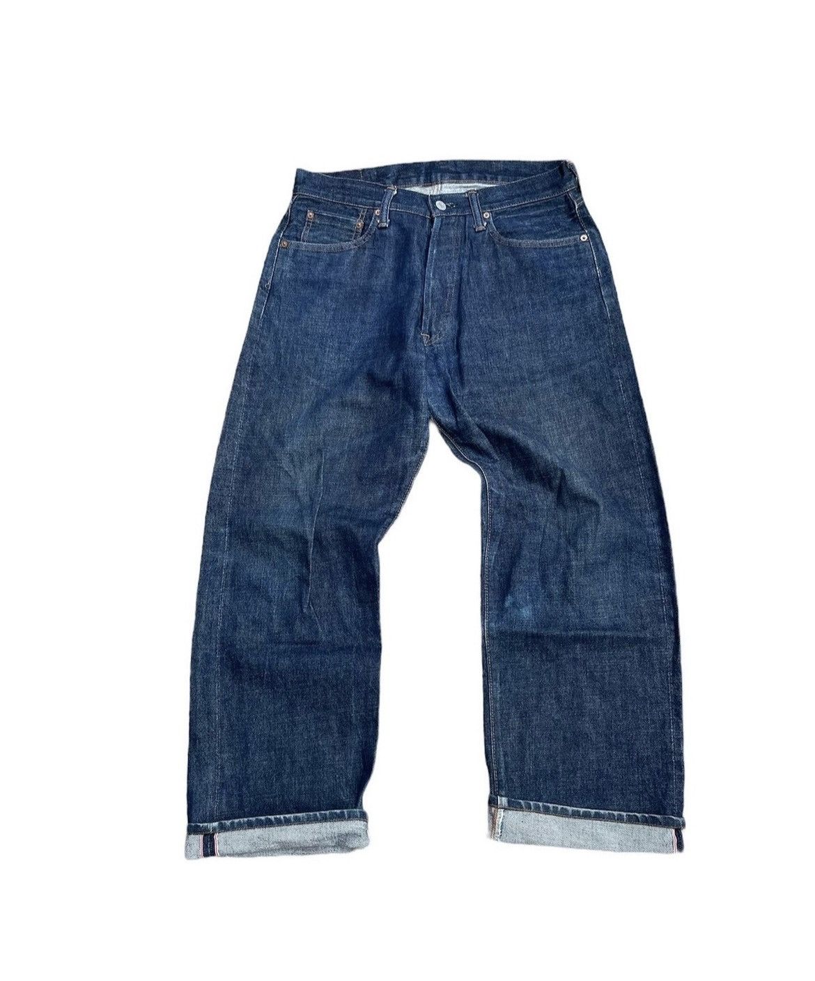 Japanese Brand Vintage Studio D Artistan Redline Denim Size US 32 / EU 48 - 2 Thumbnail
