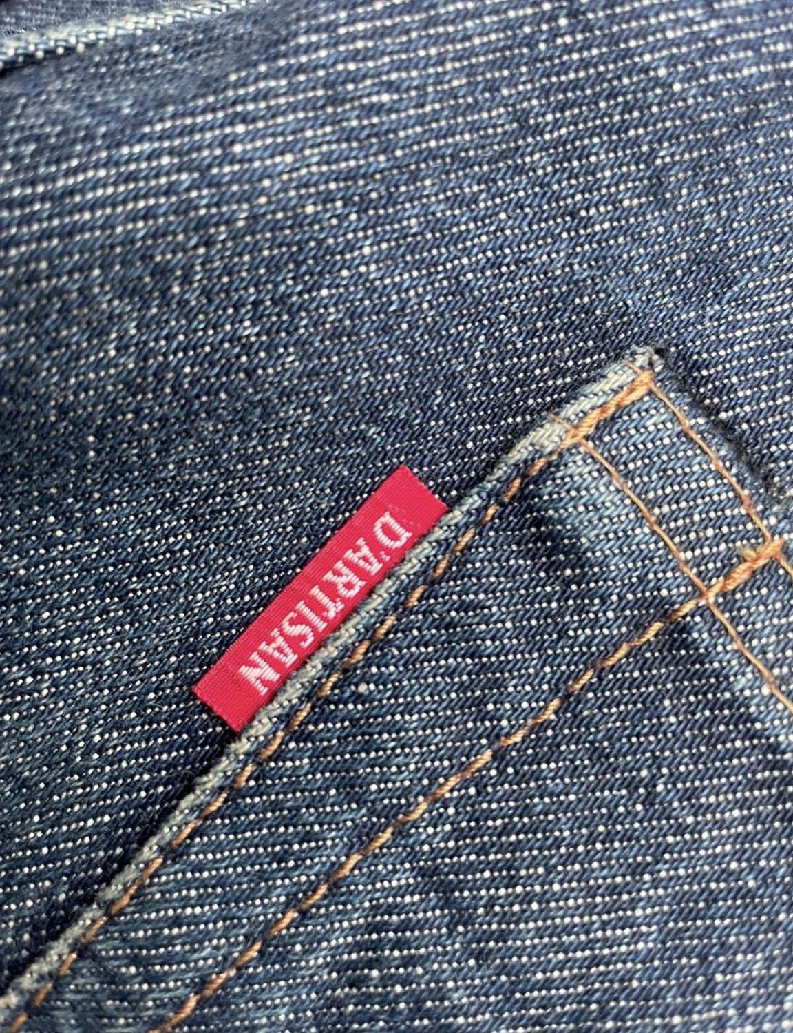 Japanese Brand Vintage Studio D Artistan Redline Denim Size US 32 / EU 48 - 16 Thumbnail
