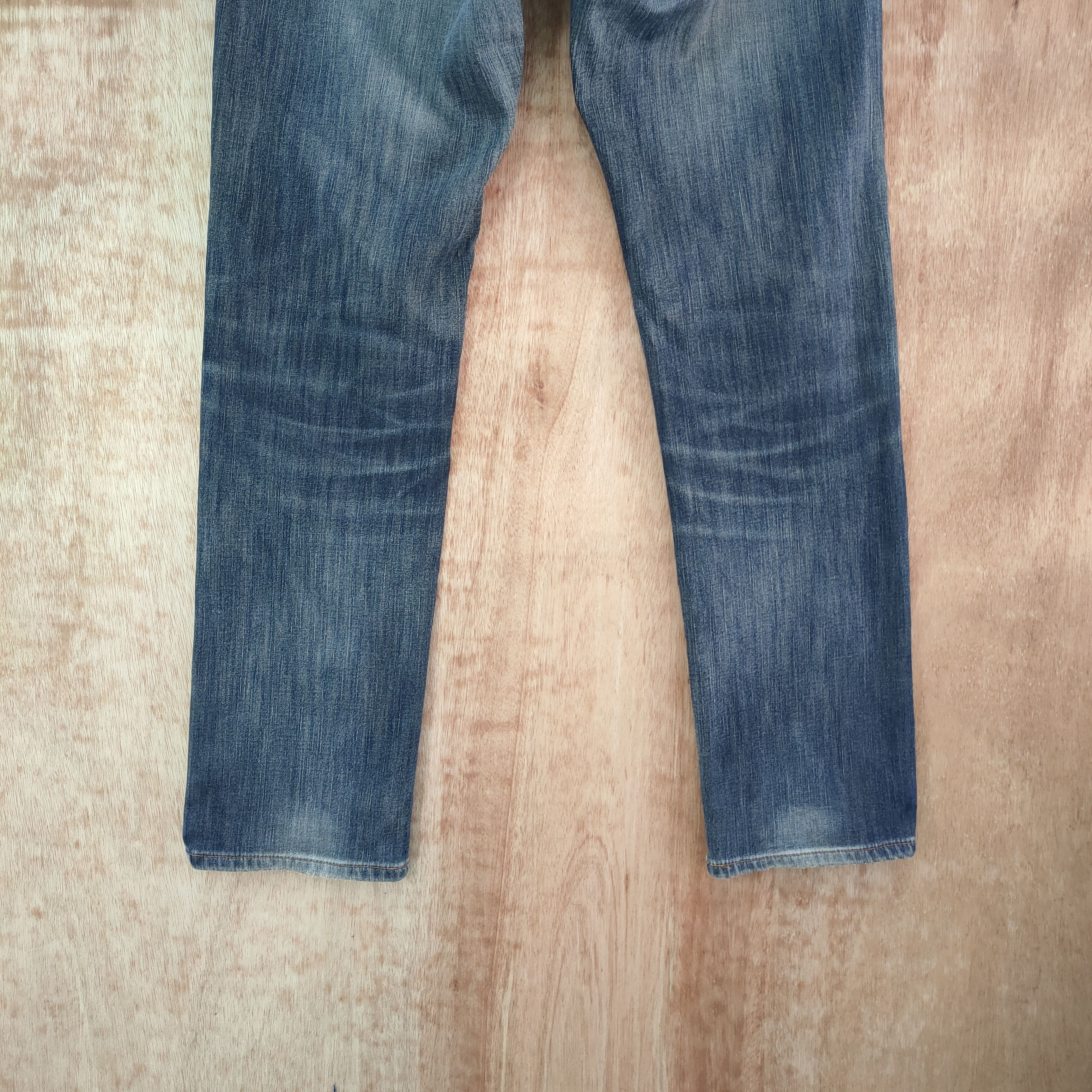 Edwin × Vintage EDWIN 503 FADED JEANS DENIM PANTS Size US 32 / EU 48 - 9 Thumbnail