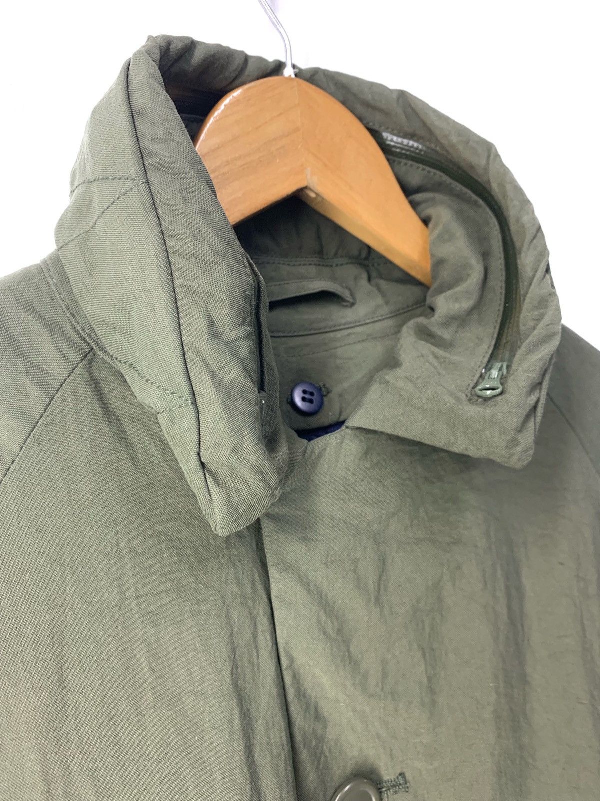 CABANE de ZUCCa × Issey Miyake × Japanese Brand 🇯🇵 Zucca Issey Miyake Ballon Oversized Trench Coat Size US L / EU 52-54 / 3 - 4 Thumbnail