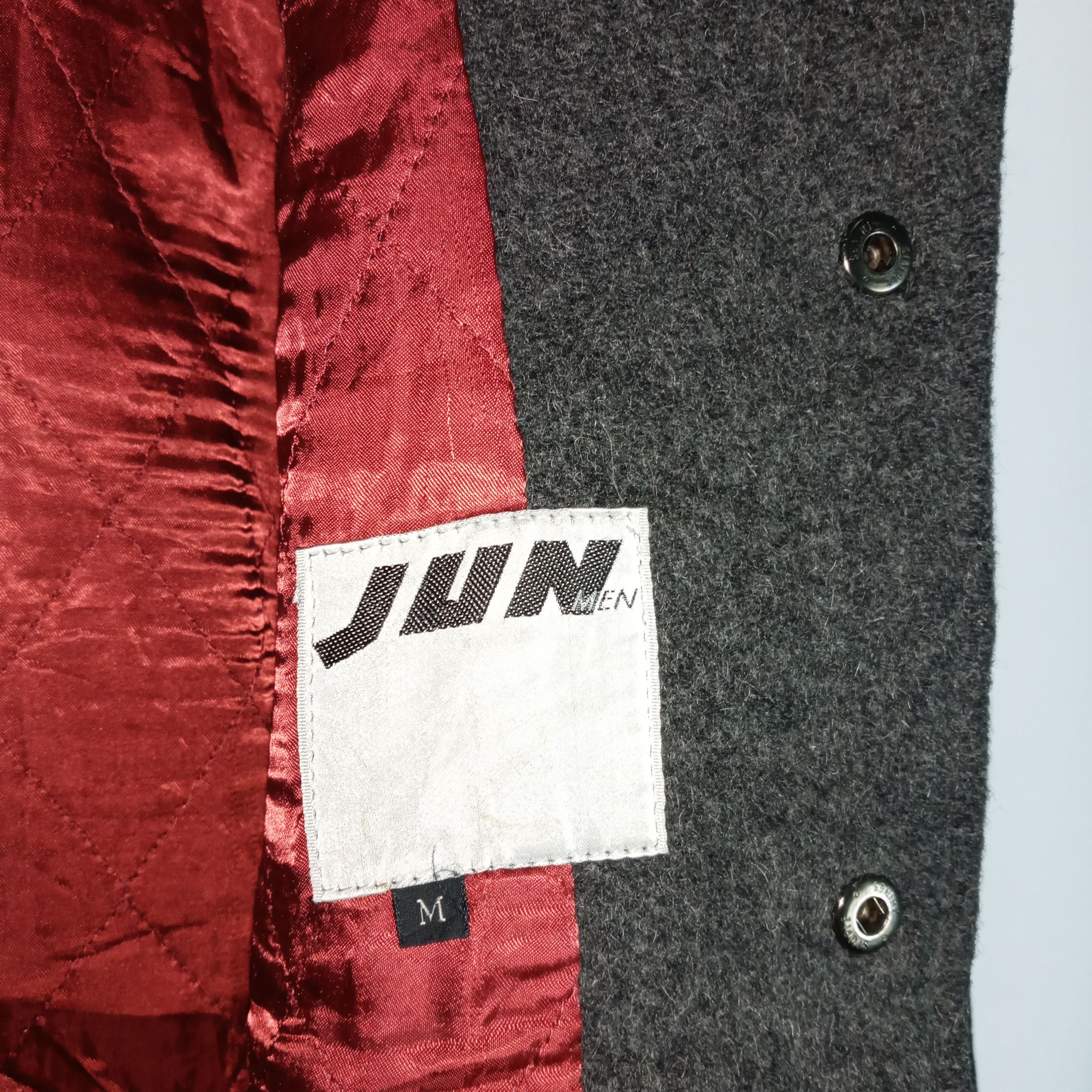 Japanese Brand Vintage JMBBCLUB 1958 Velvet Sleeves Wool Varsity Jacket Size US L / EU 52-54 / 3 - 8 Thumbnail