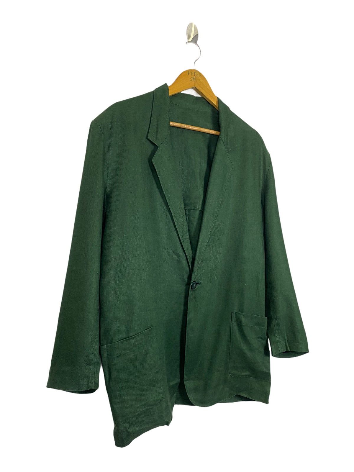 Designer × Y's × Y's for Men Y’s by YOHJI YAMAMOTO JACKET/BLAZER COTTON FABRIC Size US L / EU 52-54 / 3 - 3 Thumbnail