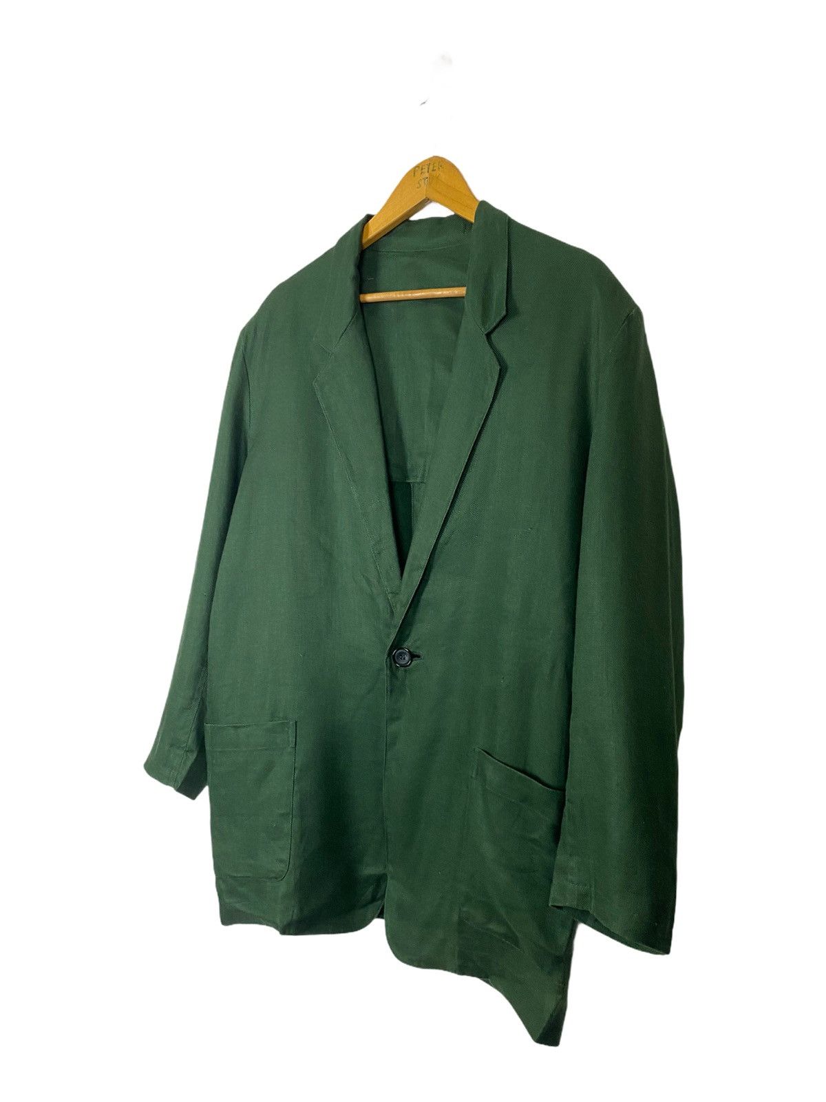 Designer × Y's × Y's for Men Y’s by YOHJI YAMAMOTO JACKET/BLAZER COTTON FABRIC Size US L / EU 52-54 / 3 - 2 Thumbnail