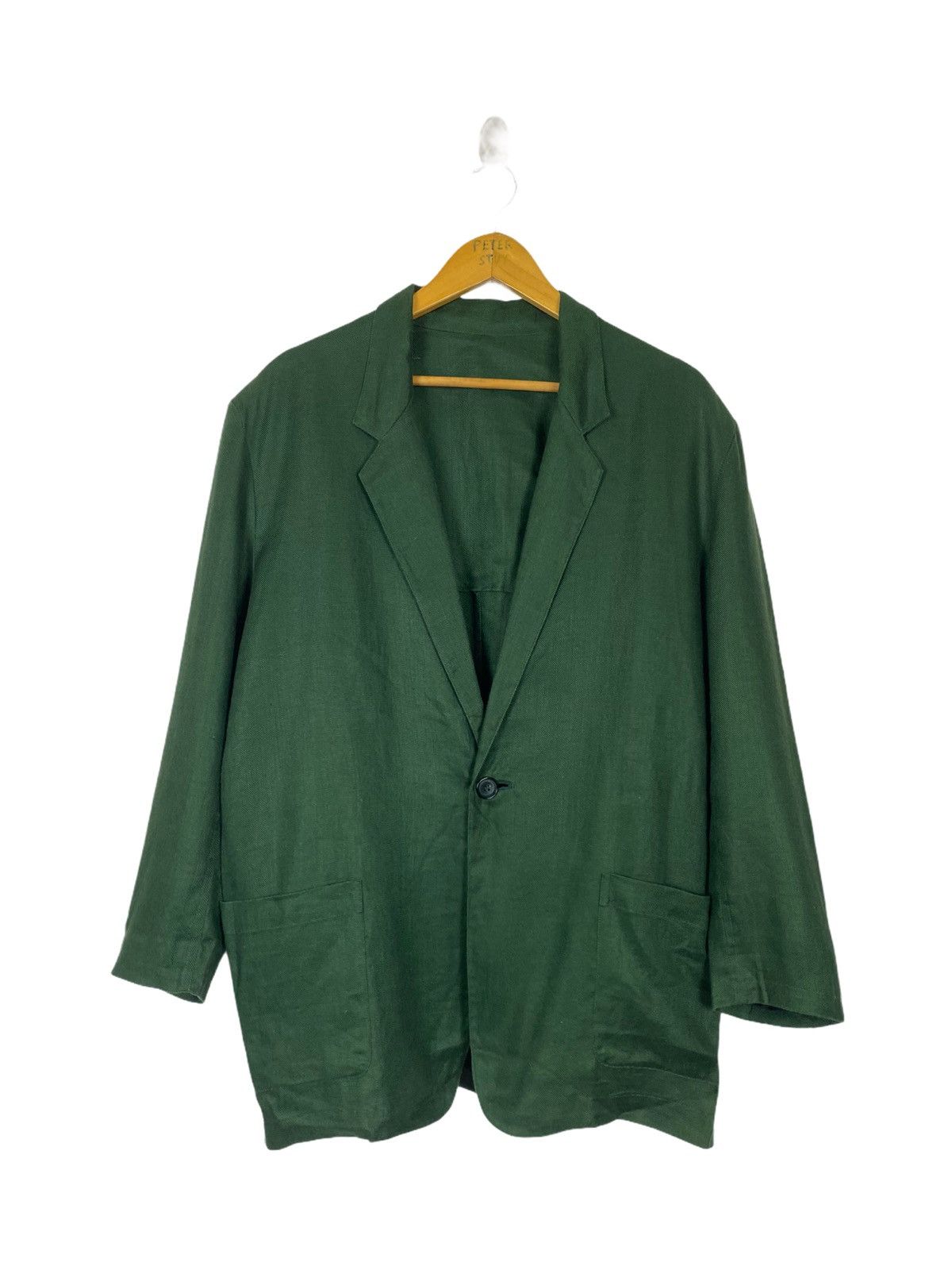 Designer × Y's × Y's for Men Y’s by YOHJI YAMAMOTO JACKET/BLAZER COTTON FABRIC Size US L / EU 52-54 / 3 - 1 Thumbnail