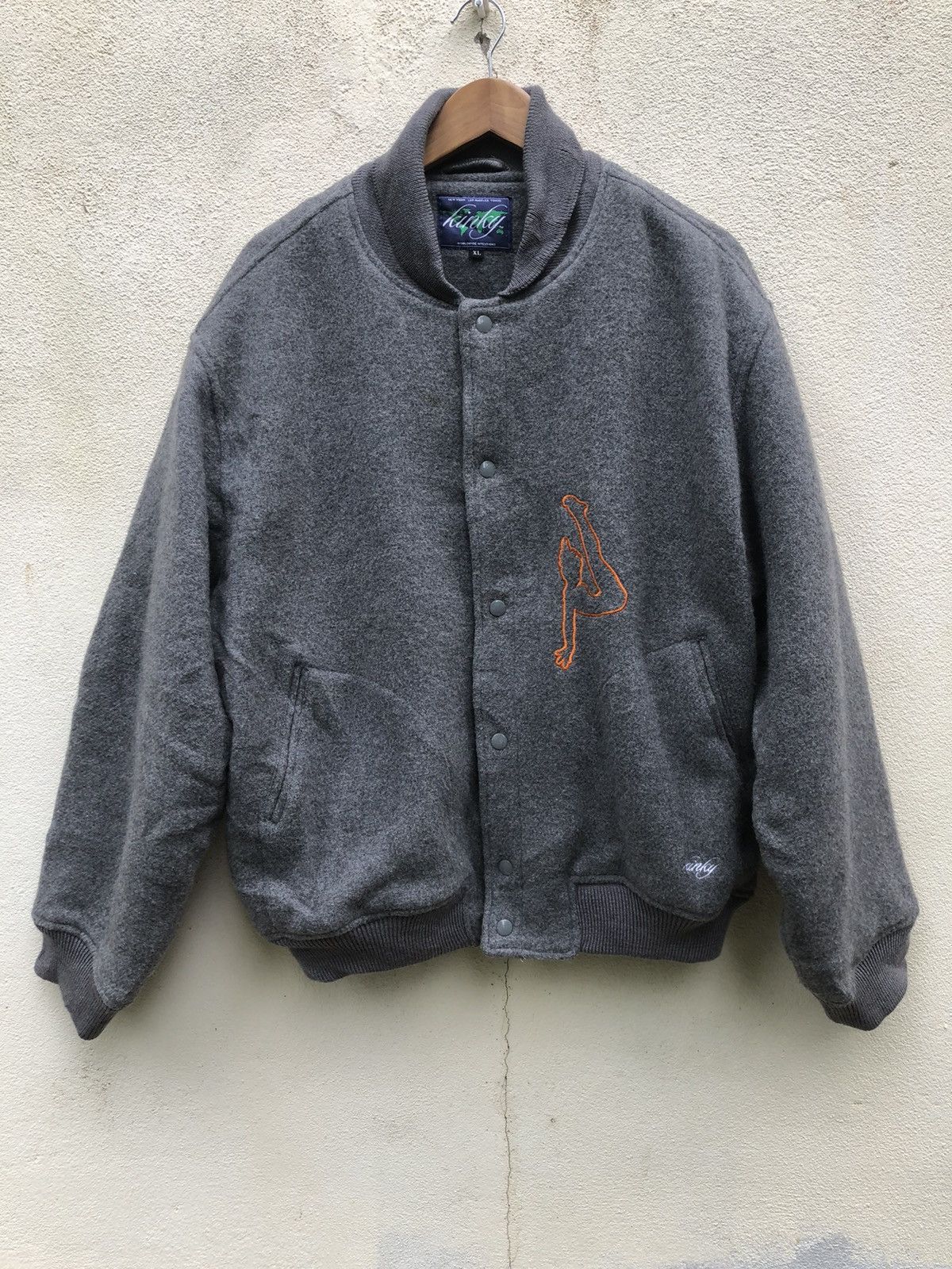 Hysteric Glamour RARE HQ🔥Varsity HYSTERIC GLAMOUR KINKY NY HQ XL Size US XL / EU 56 / 4 - 1 Thumbnail